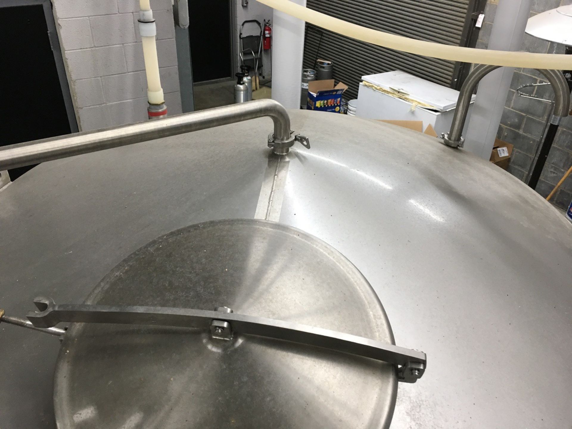 2015 DME Stainless Steel Hot Liquor Tank, Jacketed, Approx D | Subject to Bulk Lot 1 | Rig Fee: $500 - Image 4 of 6