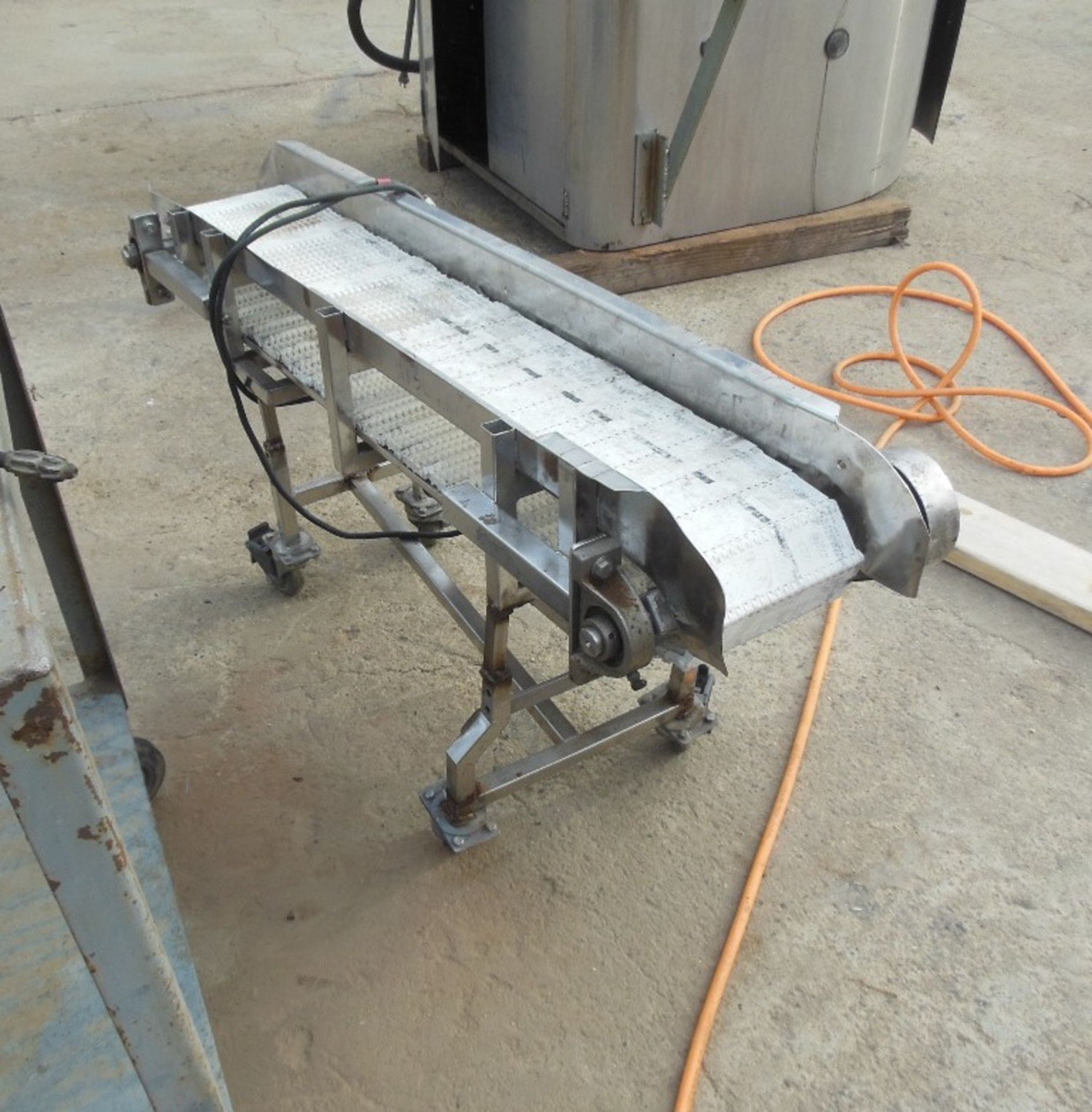 Belt Conveyor, Approx 7.5in W x 48in L, Height 22in, 0.5 HP Mot | San Dimas CA | Rig Fee: No Charge - Image 3 of 4