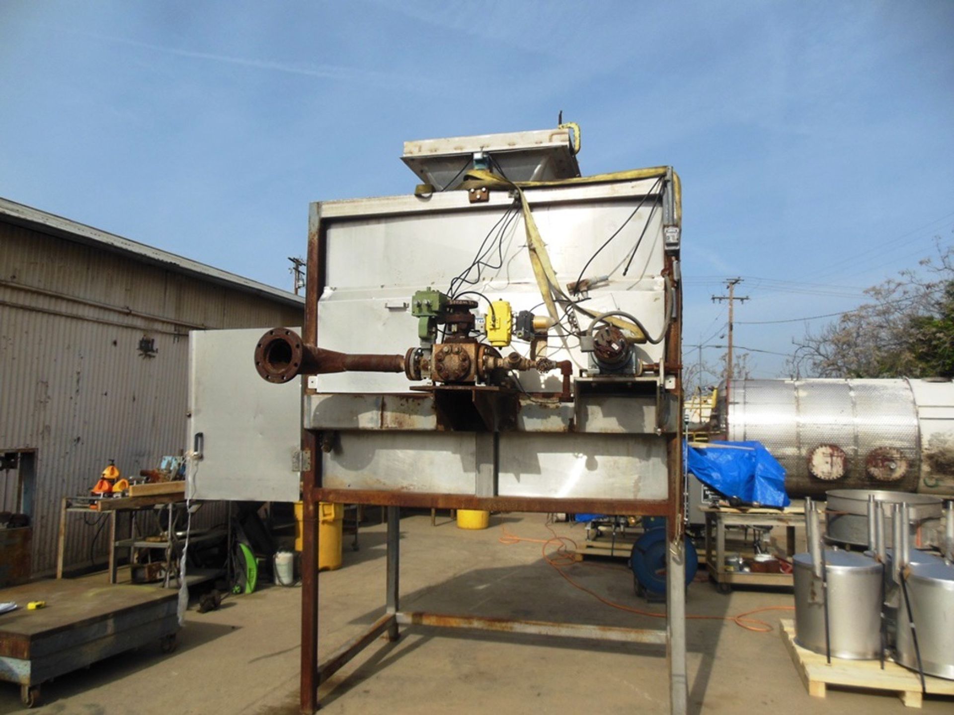 Odenberg K&K Model 350 Steam Peeler, Approx 325 lbs per load, Weigh H | San Dimas CA | Rig Fee: $400 - Image 2 of 19