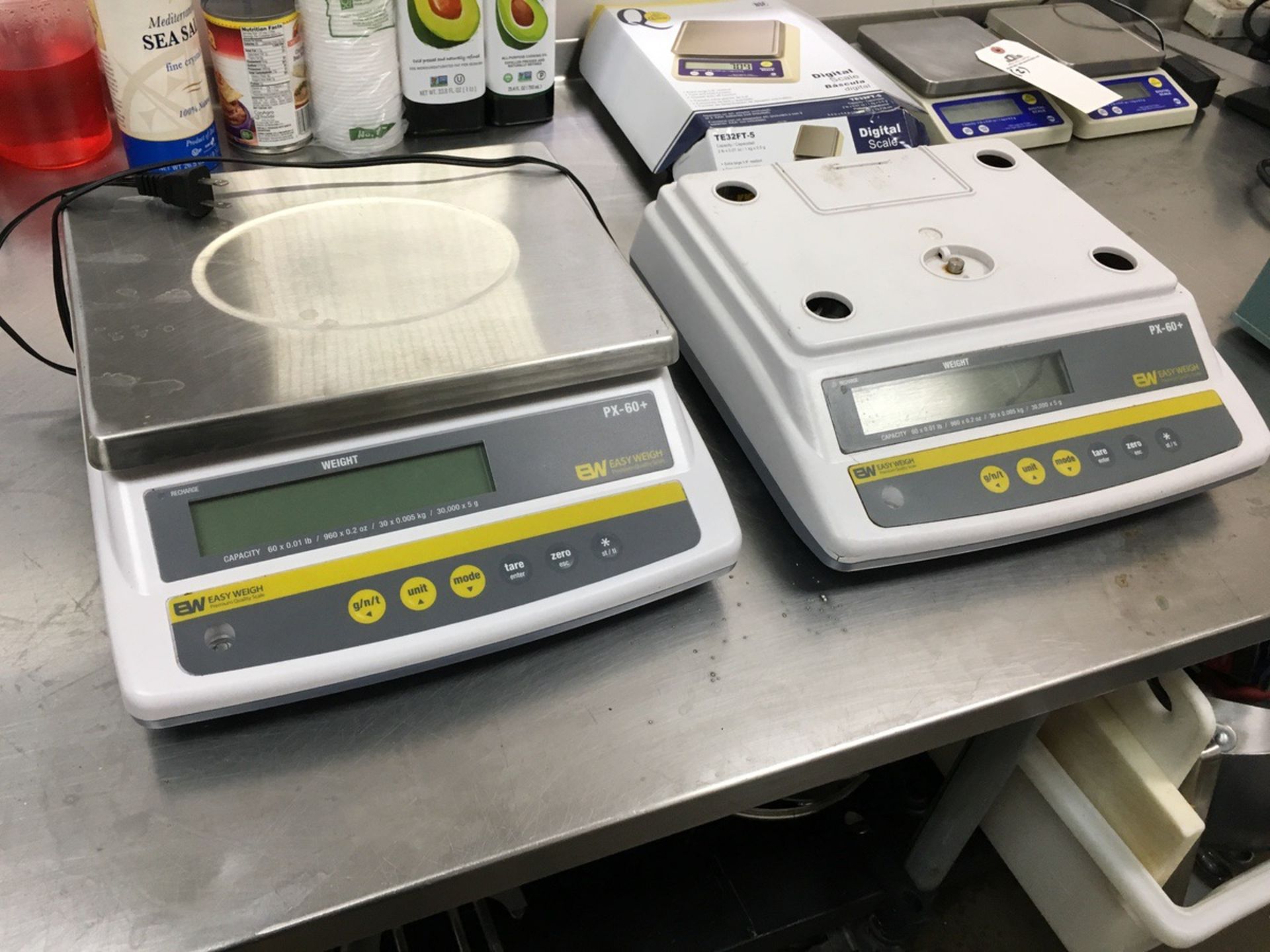 (2) Easy Weigh PX-60+ Desktop Scales | Rig Fee: No Charge