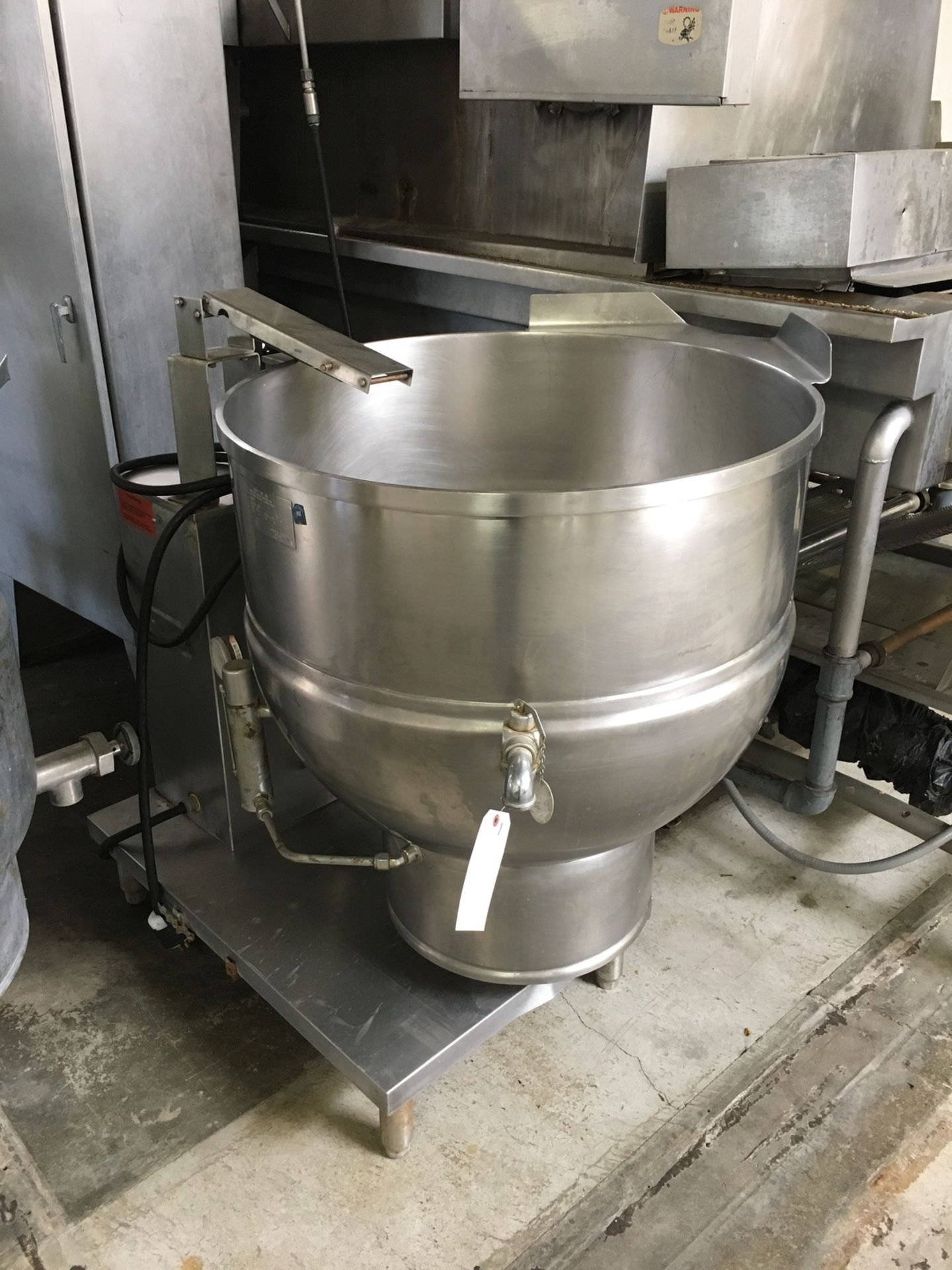 Groen Stainless Steel Model DEE/4-60 Kettle, Bottom Jacketed, Electric, Approx | Rig Fee: No Charge