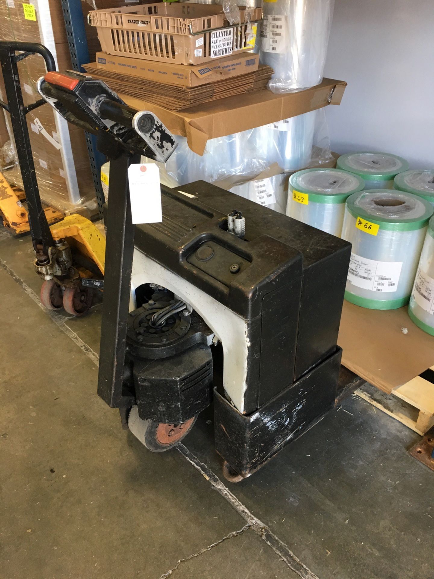 Crown Electric Pallet Jack, Model 40GPW-4-14, 24V Battery | Rig Fee: No Charge