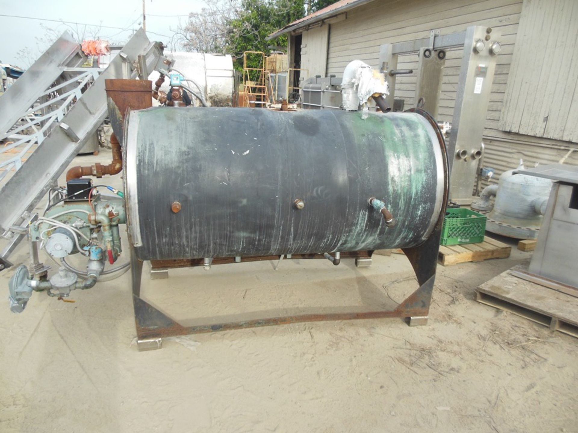 McKenna Model 25 Steam Boiler, 125 PSI, 1.06 mmBTU, 25 Gallon E | San Dimas CA | Rig Fee: No Charge - Image 3 of 7