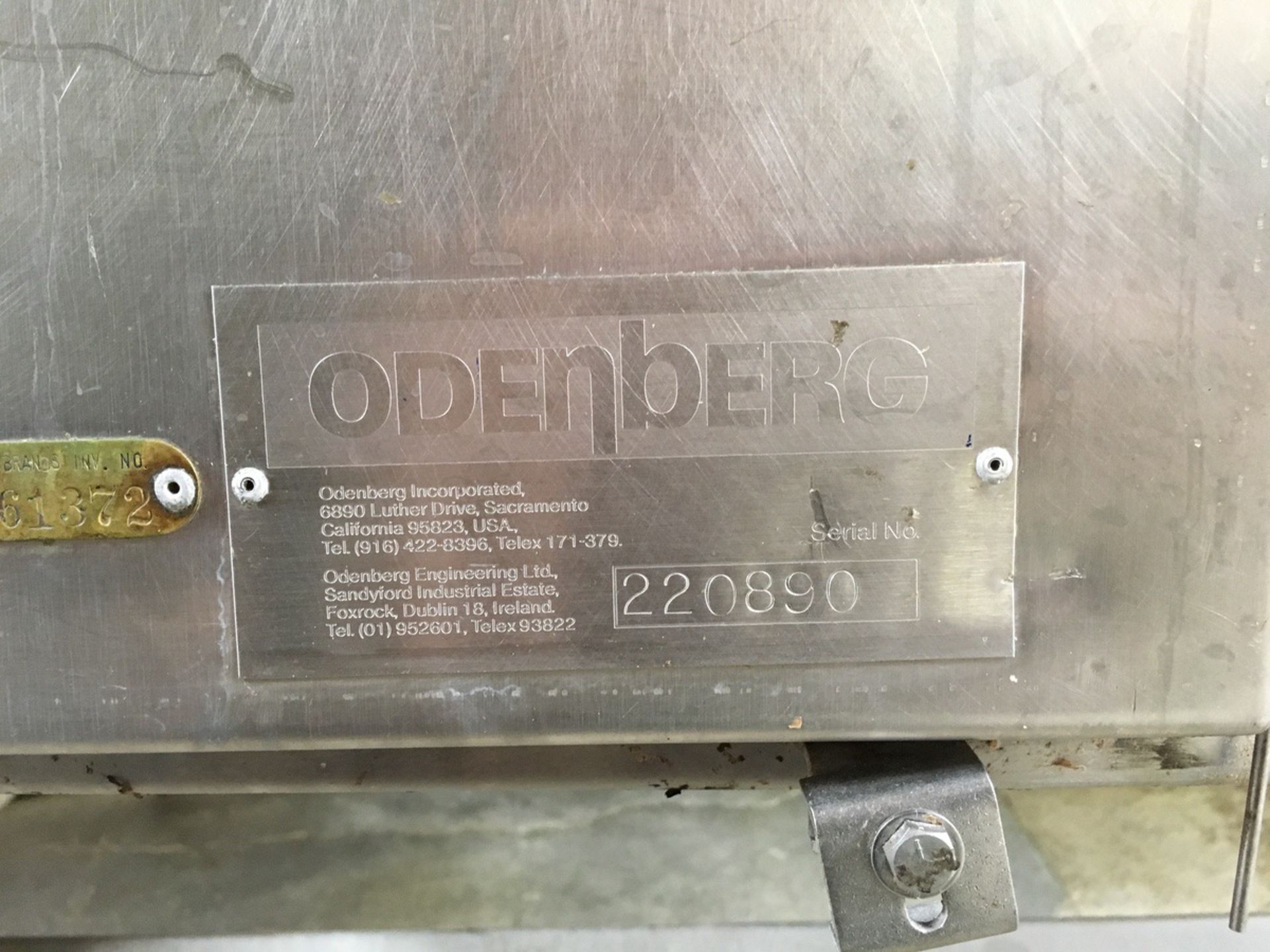 Odenberg K&K Steam Peeler, S/N: 220890 | Rig Fee: $400 - Image 8 of 8