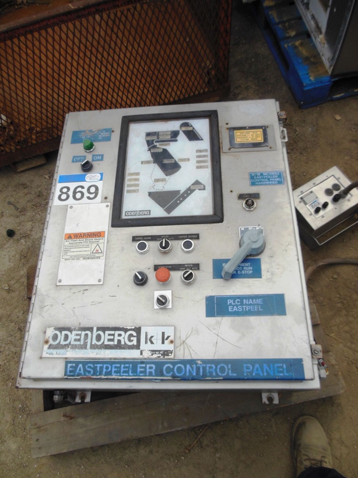 Odenberg K&K Model 350 Steam Peeler, Approx 325 lbs per load, Weigh H | San Dimas CA | Rig Fee: $400 - Image 15 of 19