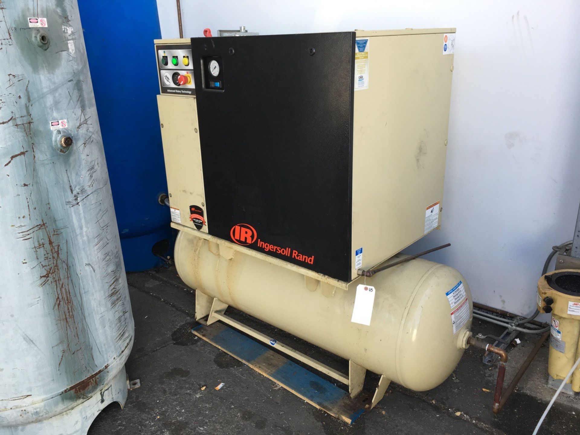 Ingersoll Rand UP6-10TAS-125 WDRY Rotary Compressor, 38 CFM, 125 PSIG Discharge | Rig Fee: No Charge