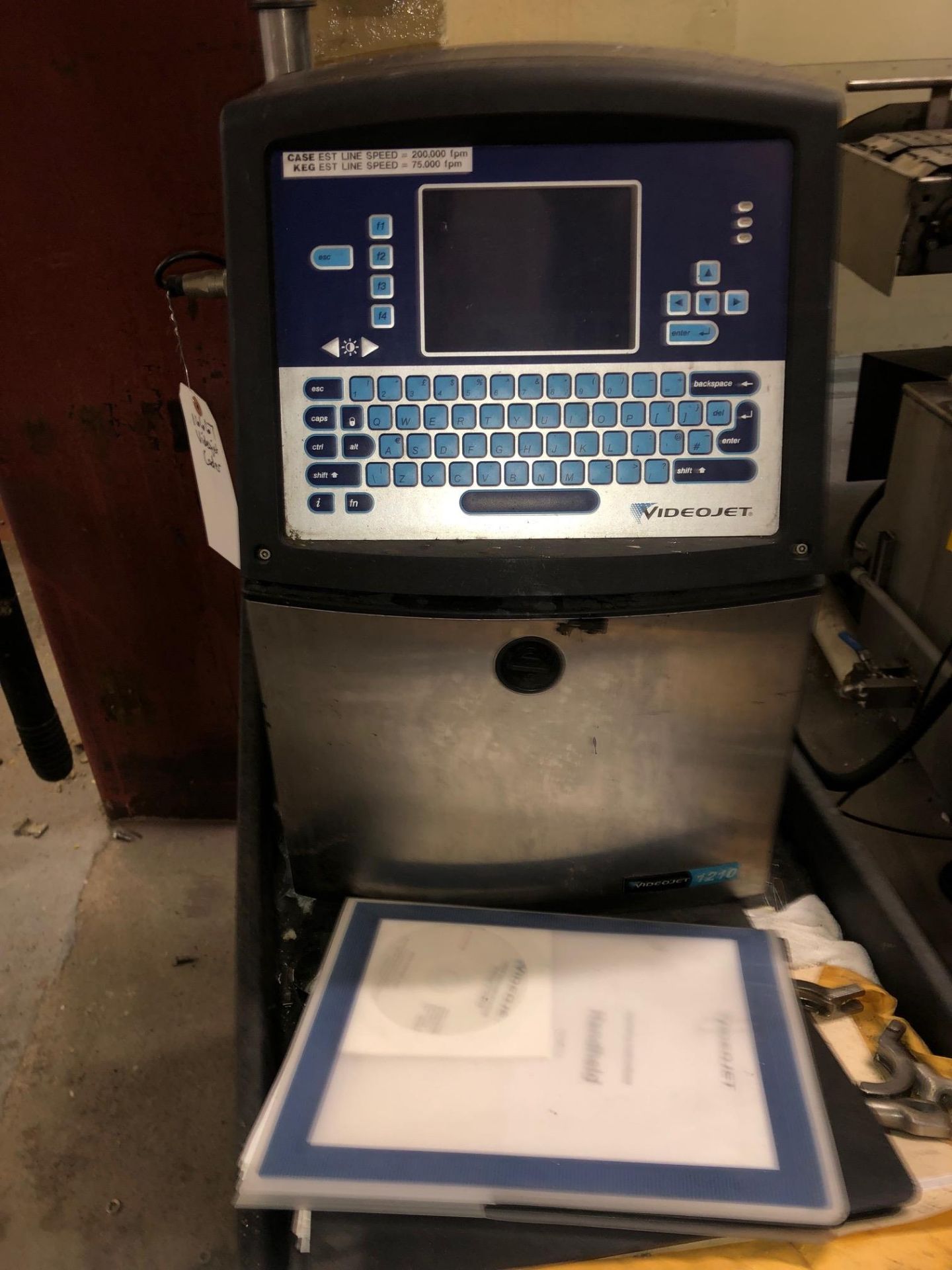 Videojet Model 1320 Inkjet Coder | Rig Fee: $50