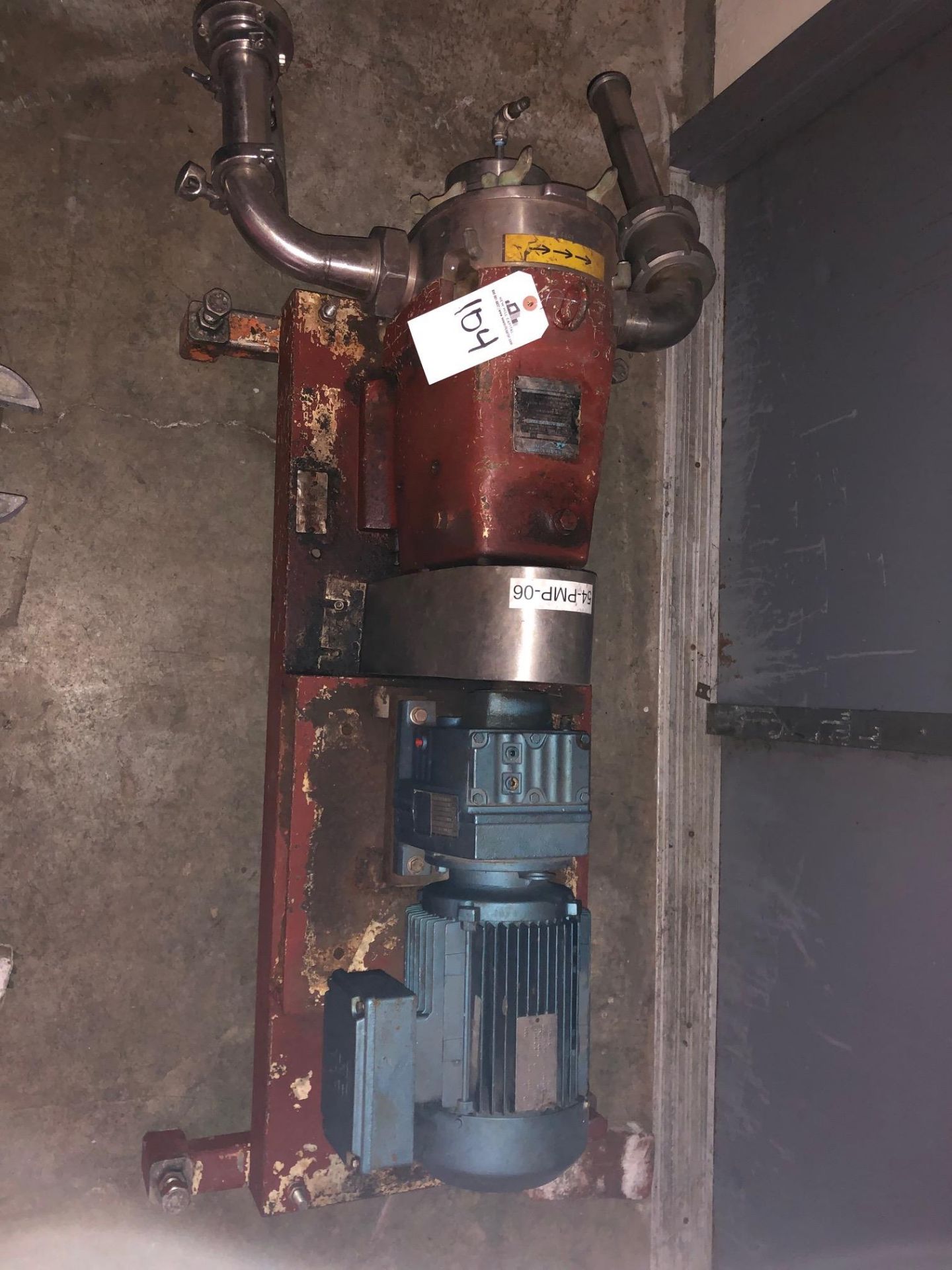 Waukesha model 60 5hp PD pump, S/N: 1087SS | Rig Fee: $50