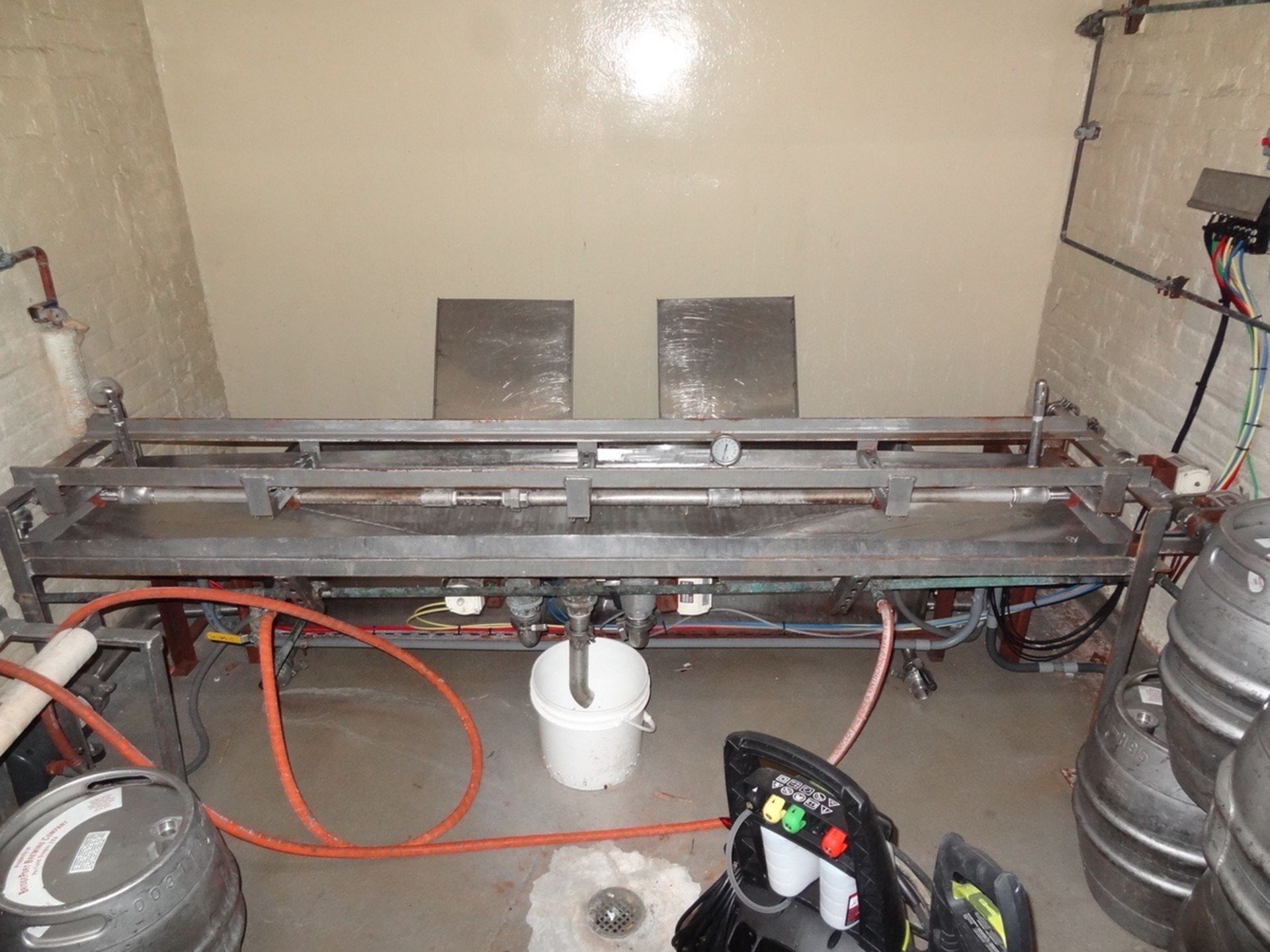 Firkin Style 2-Station Keg Washer | Rig Fee: $200