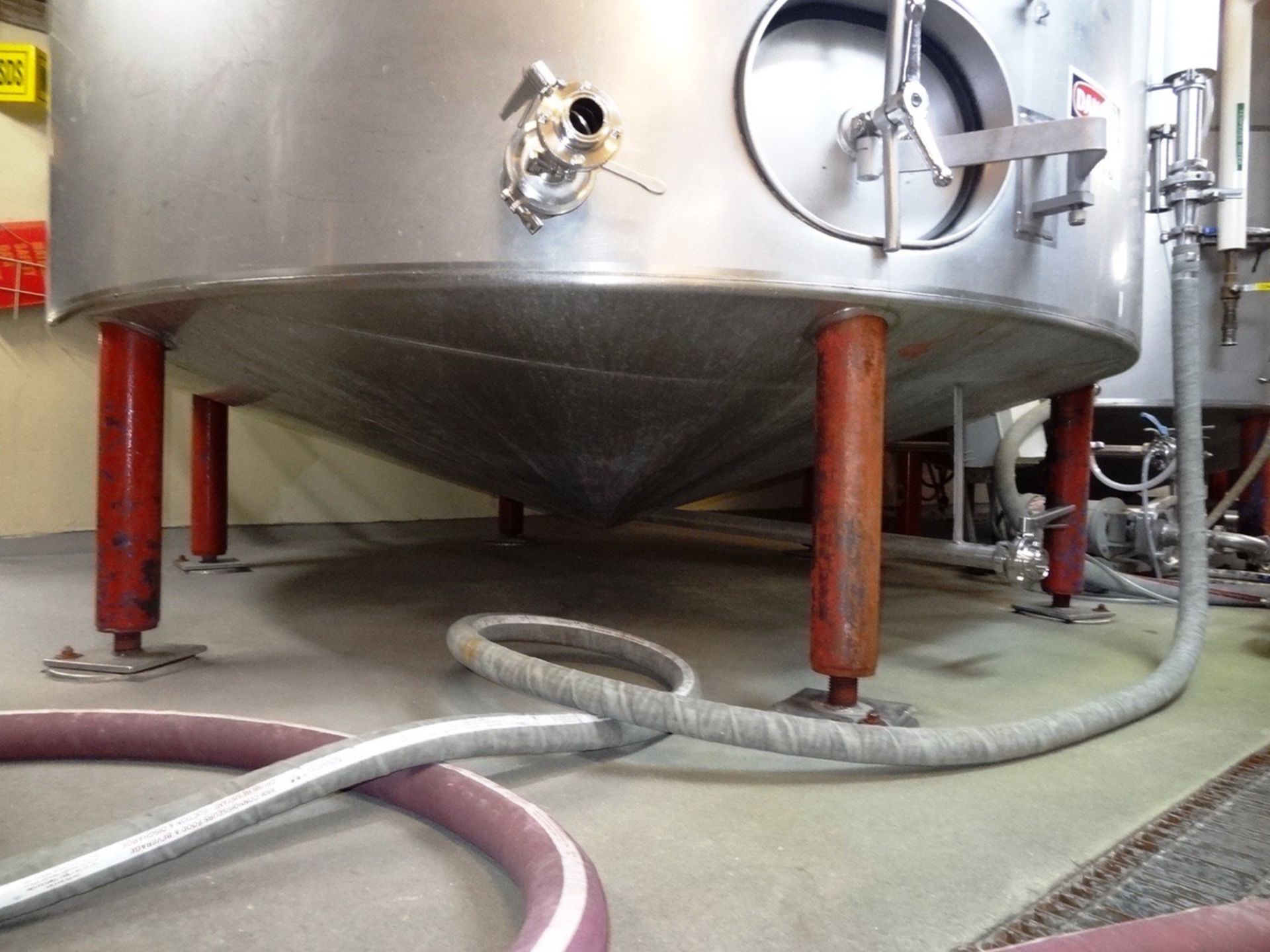 Santa Rosa 210 Barrel/6,500 Gallon Stainless Steel Jacketed Fermenter, Approx 15ft- | Rig Fee: $2500 - Image 7 of 7