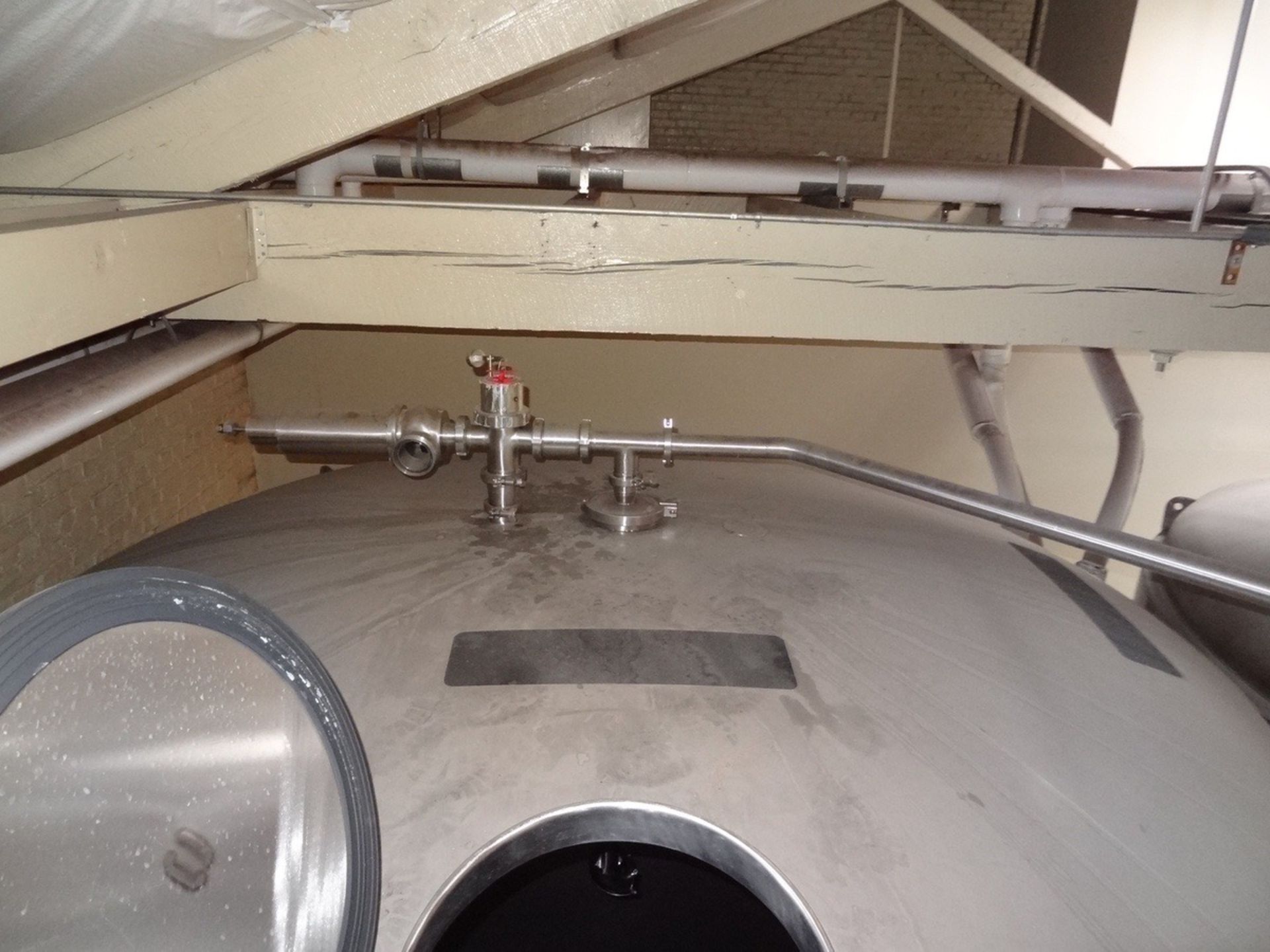 JV Northwest 205 Barrel/6,300 Gallon Stainless Steel Jacketed Fermenter, Approx 16f | Rig Fee: $2500 - Image 7 of 7