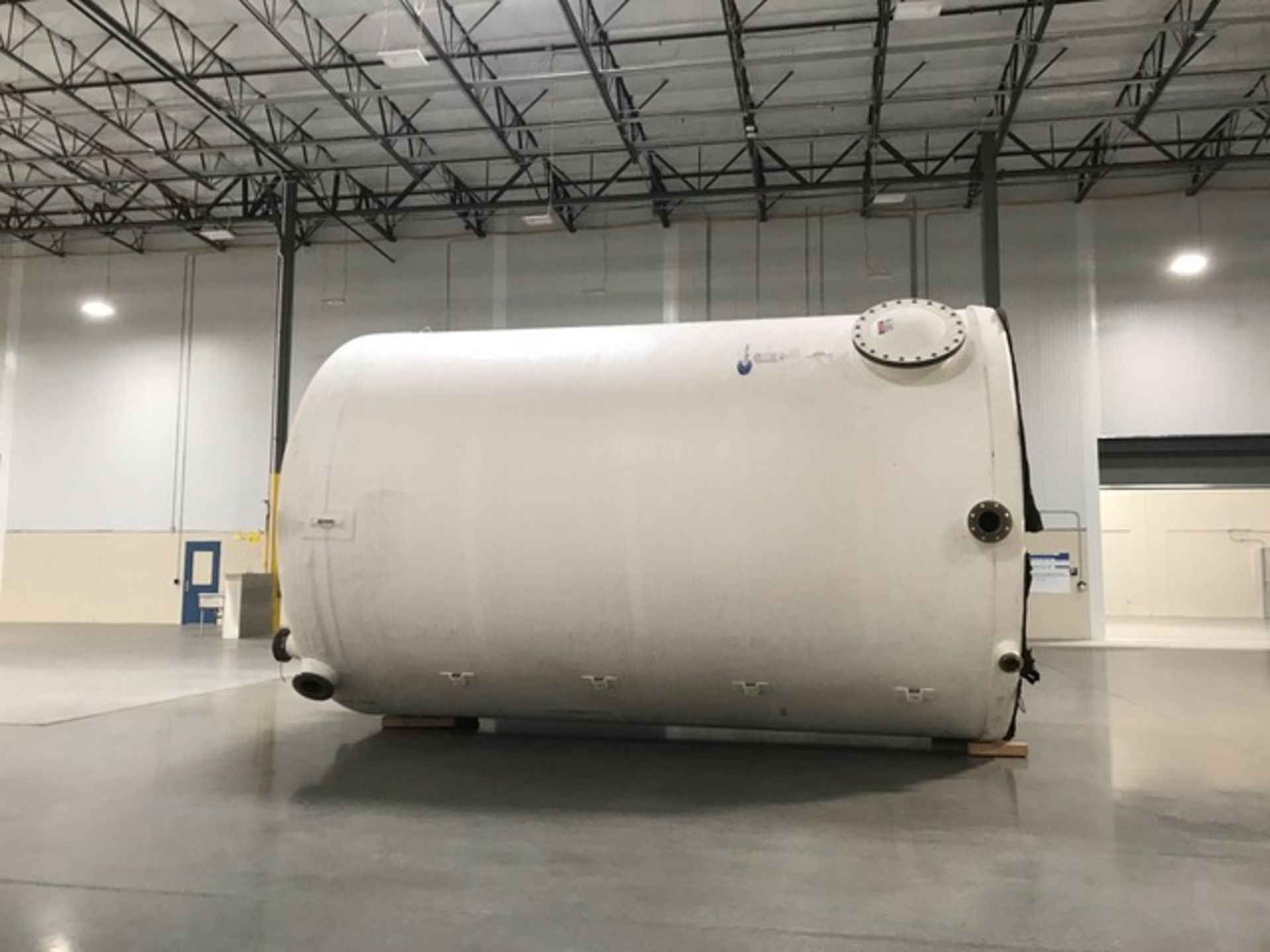 2016 15,450 Gallon FRP Tank, 12' ID x 20'8" Height, Vinyl Ester Struct | Seller To Load - No Charge