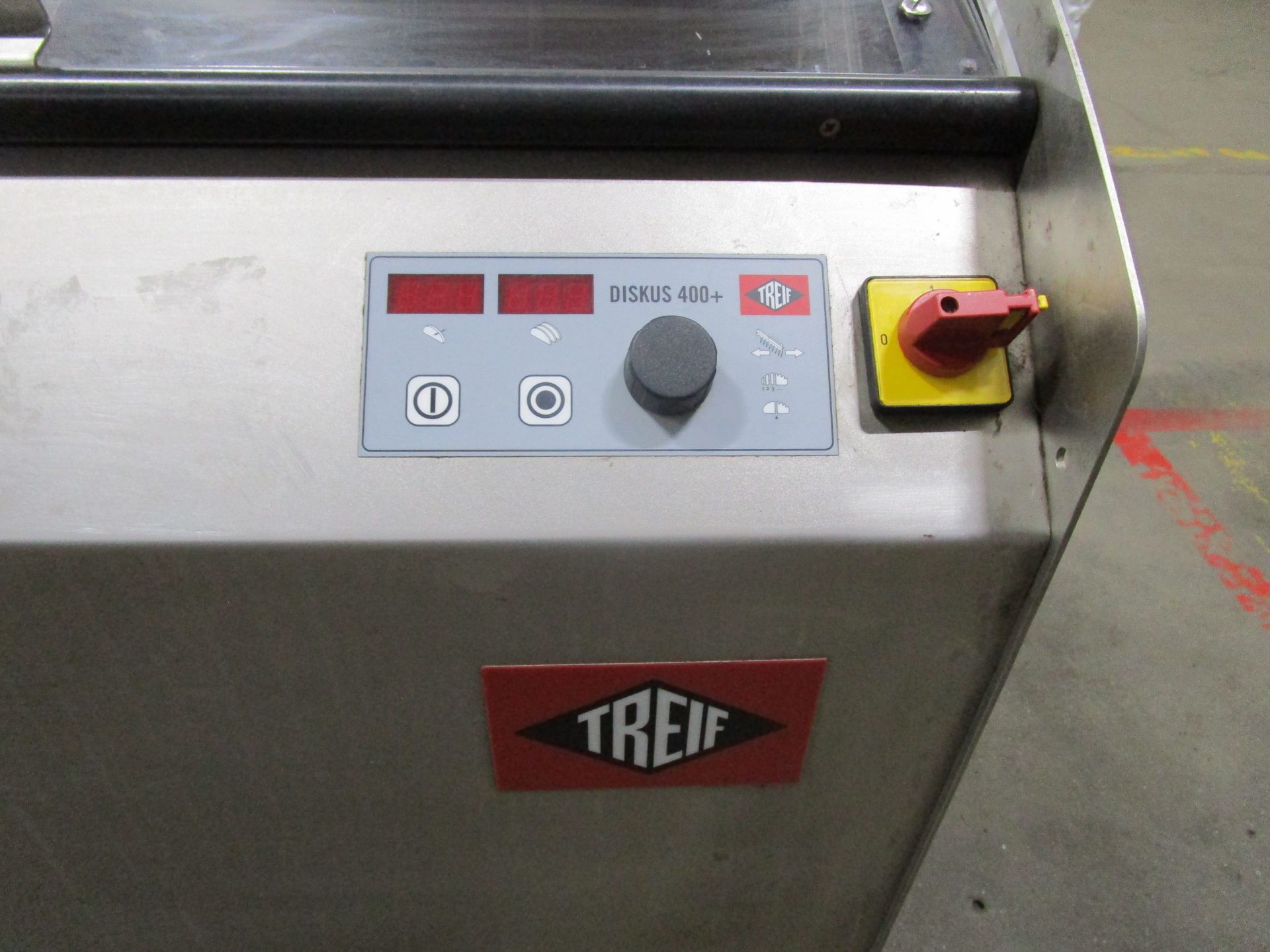 (1) 2011 Treif Diskus 400+ High Capacity Bread Cutting Machine, s/n 11085 | Located | Rig Fee: $50 - Image 2 of 4