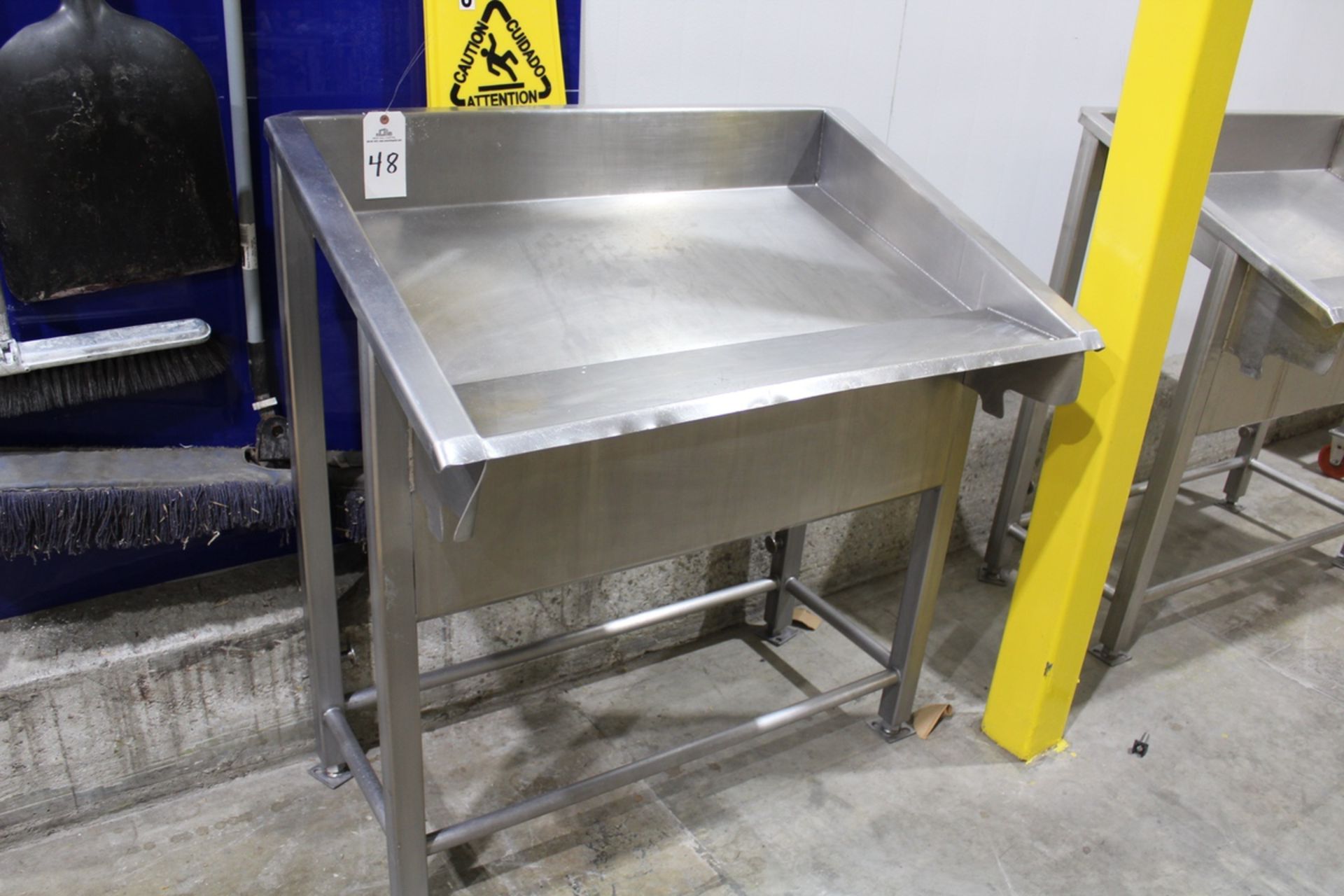 Stainless Steel Sorting Table, 39" X 28" | Rig Fee: $25