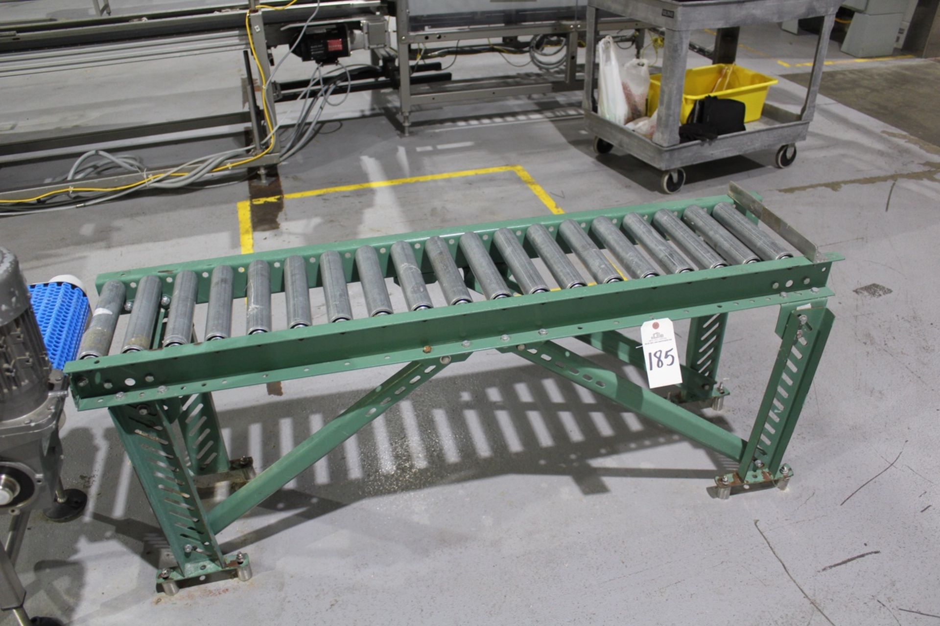 11" X 60" Roller Conveyor Section | Rig Fee: $25