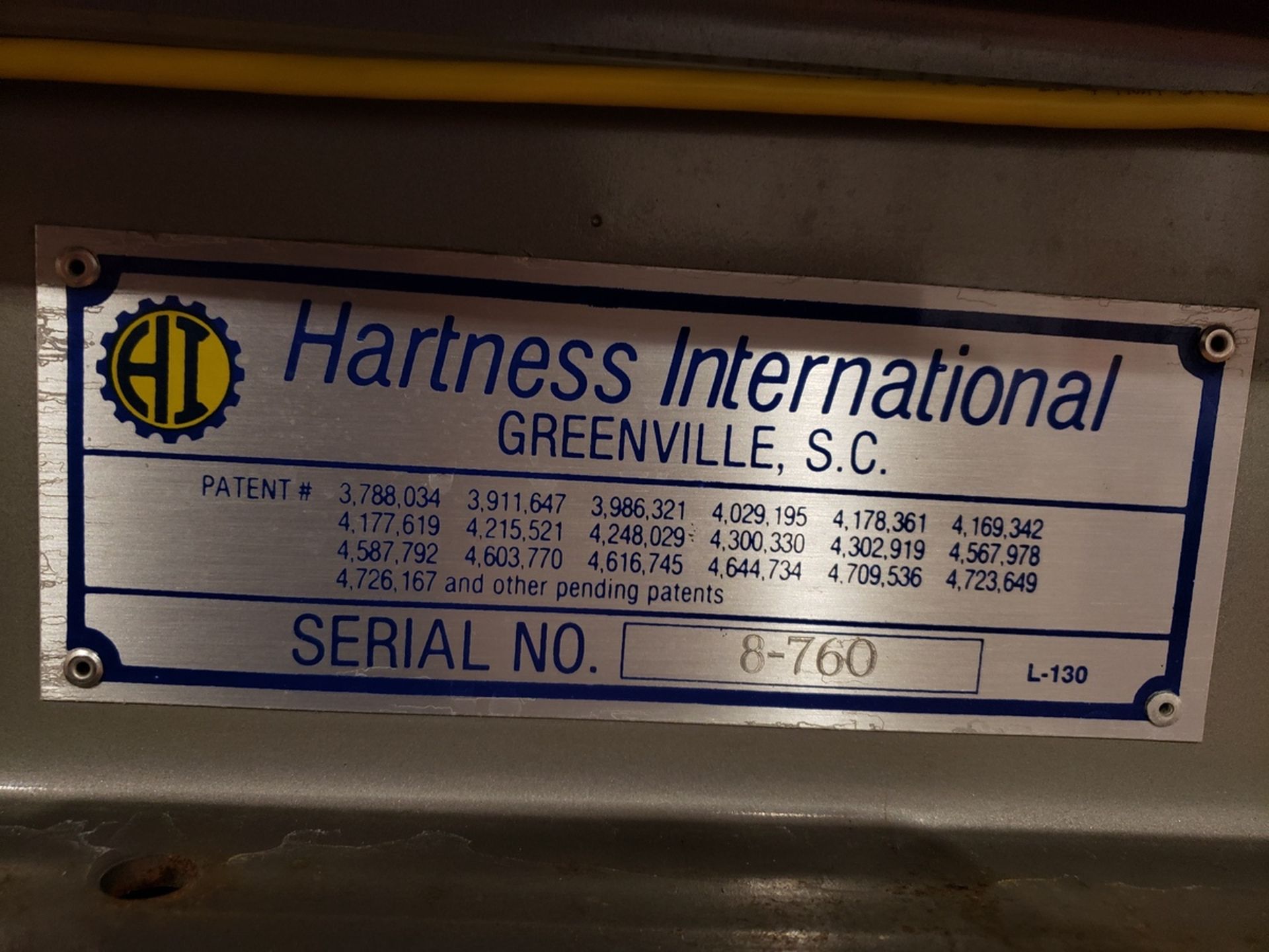 Hartness International Stainless Steel Drop Case Packer Model 825 | Subject to Bulk | Rig Fee: $1750 - Image 3 of 11