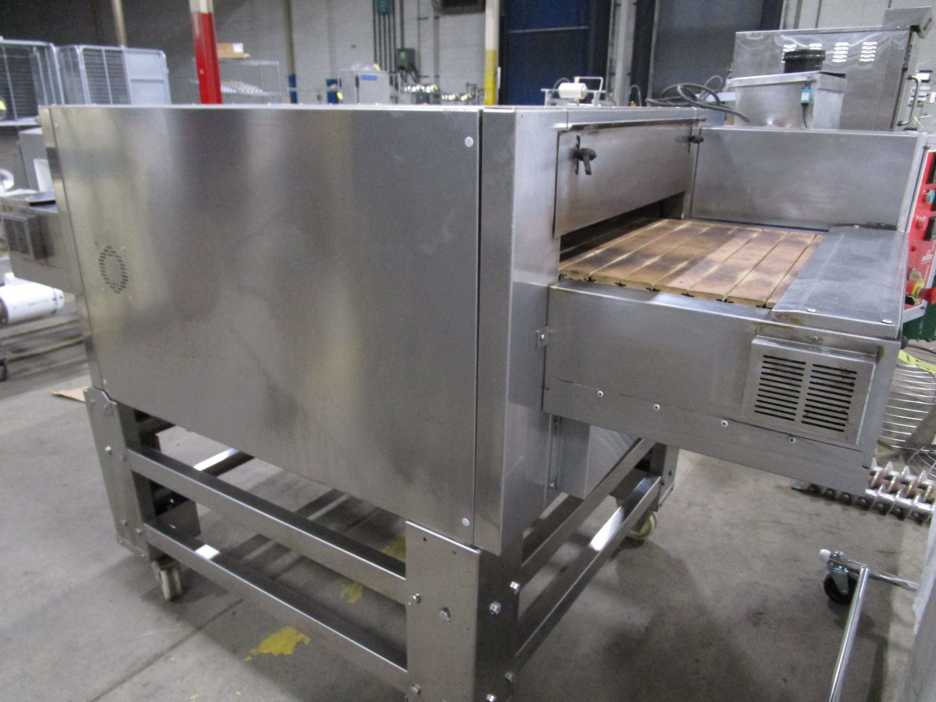 (1) 2014 Italforni Pesaro Model TSBN-GAS Pizza Oven, s/n 37033, 24" Belt | Located | Rig Fee: $100 - Image 5 of 5