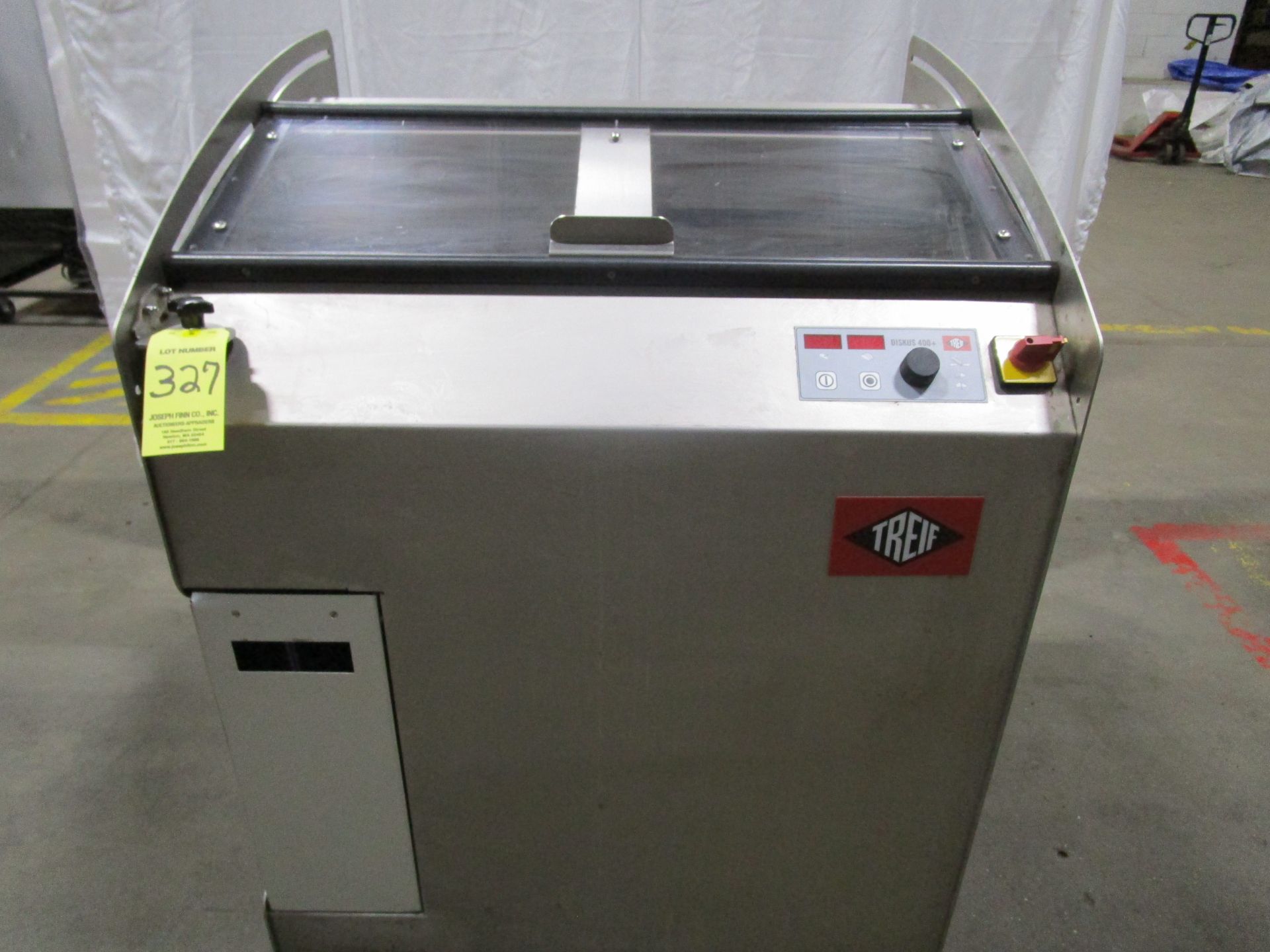 (1) 2011 Treif Diskus 400+ High Capacity Bread Cutting Machine, s/n 11085 | Located | Rig Fee: $50