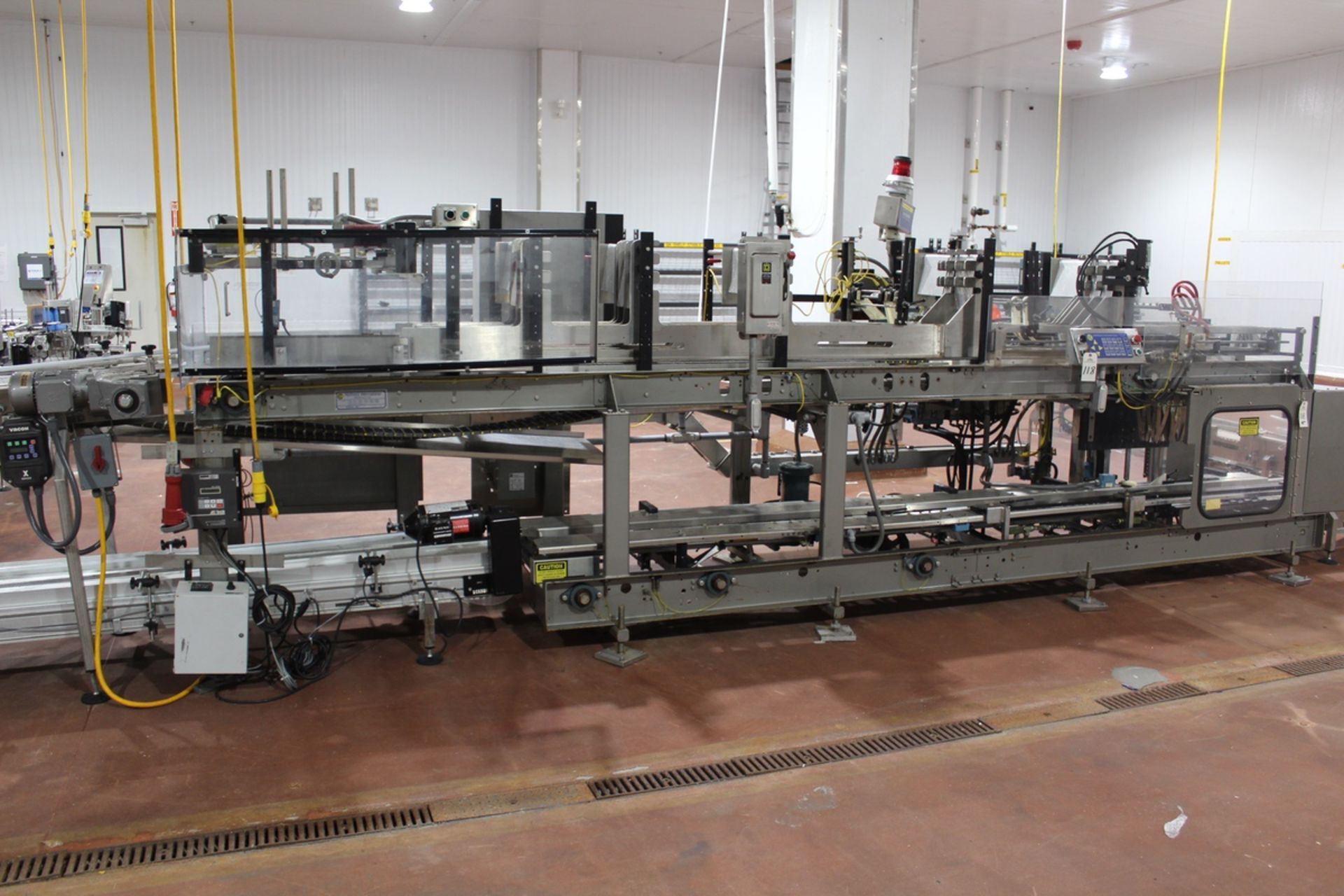 Hartness International Stainless Steel Drop Case Packer Model 825 | Subject to Bulk | Rig Fee: $1750