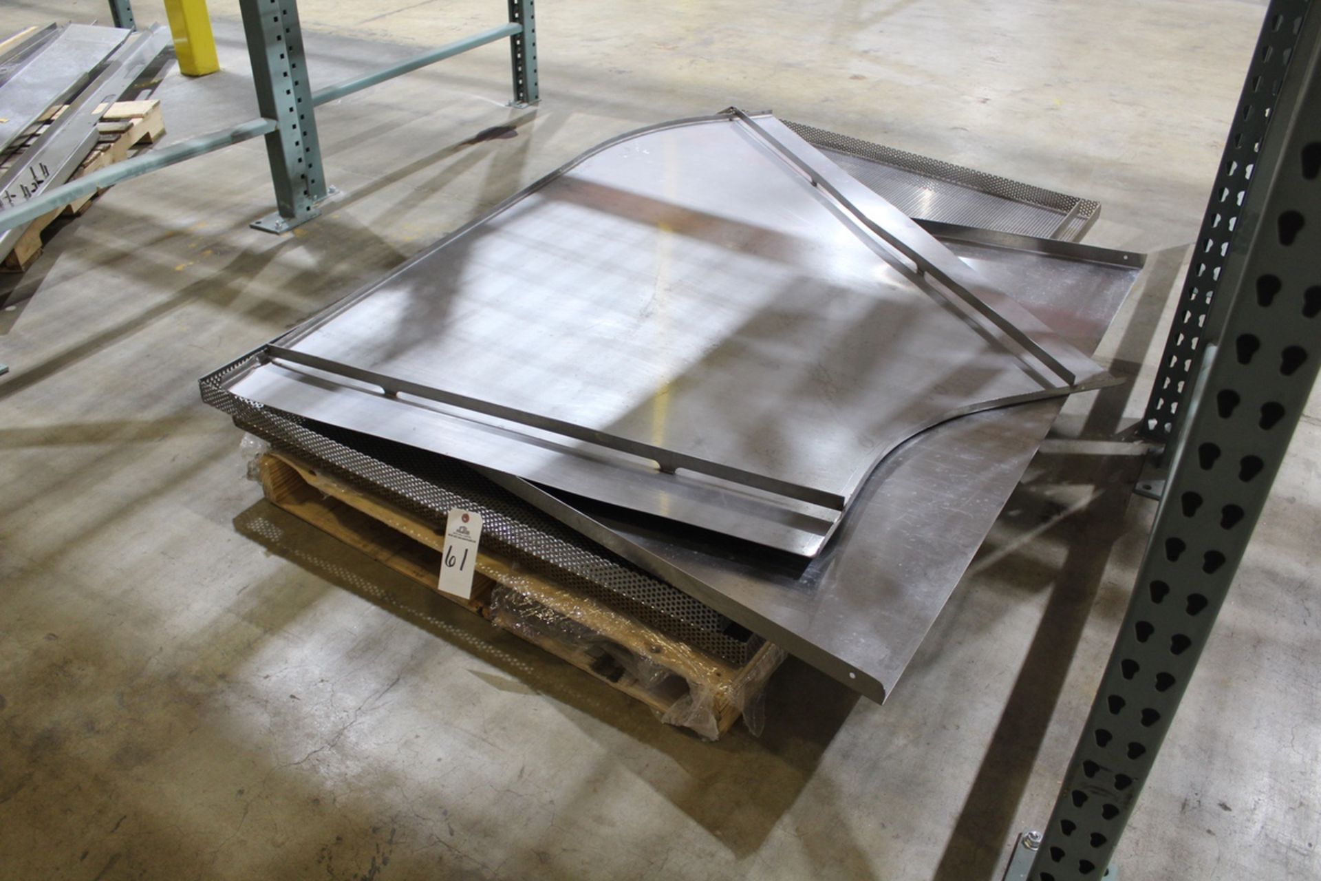 Lot of Stainless Steel Covers & Screens | Rig Fee: $50