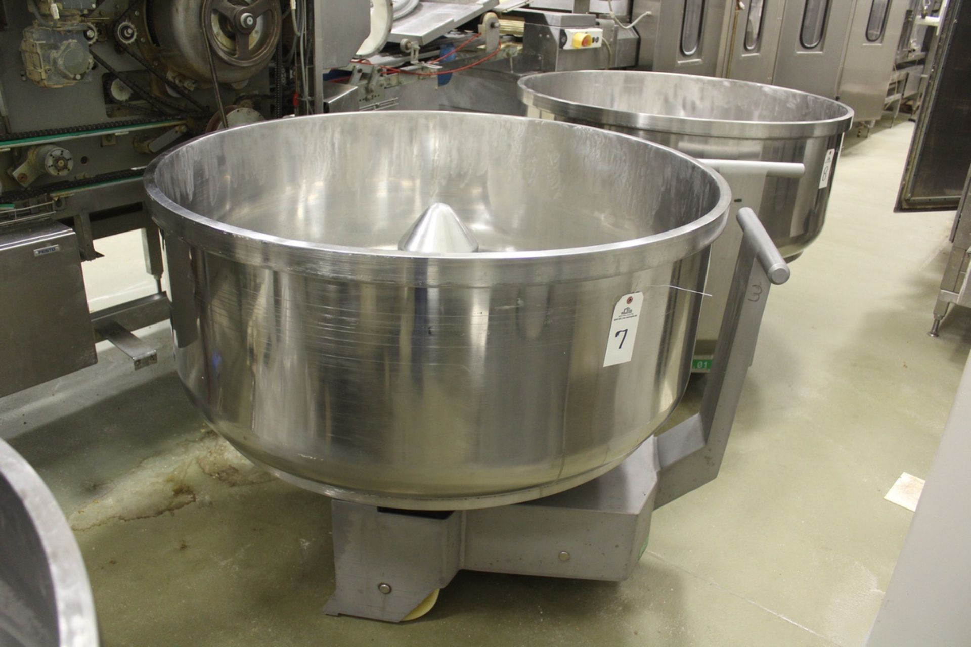 2009 San Cassiano M# SE400 Spiral Bowl Mixer, Mixing Bowl, S/N 14974, 400/500 Kg. C | Rig Fee: $1185 - Image 2 of 5