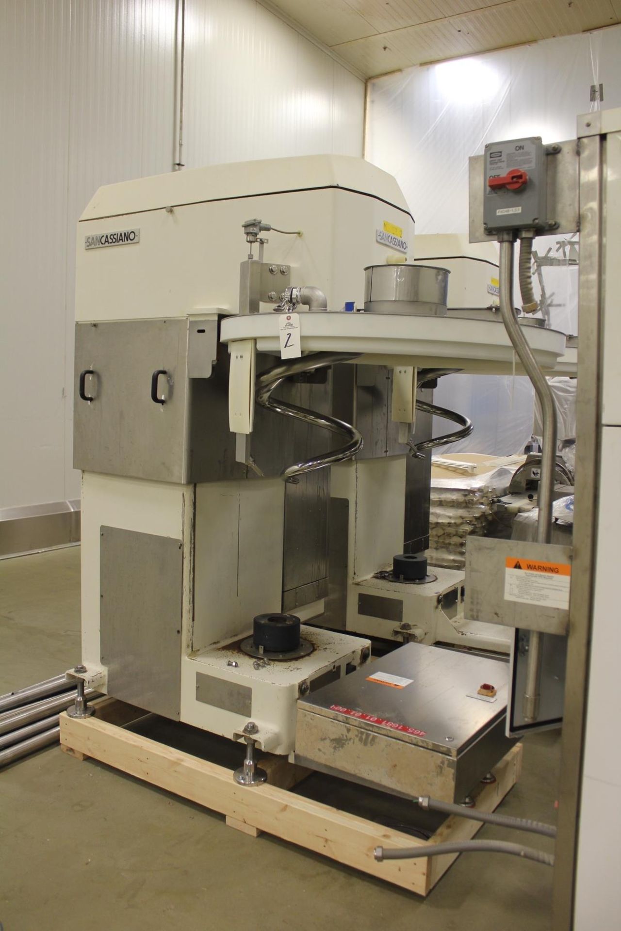 2009 San Cassiano M# SE400 Spiral Bowl Mixer, Mixing Bowl, S/N 14974, 400/500 Kg. C | Rig Fee: $1185