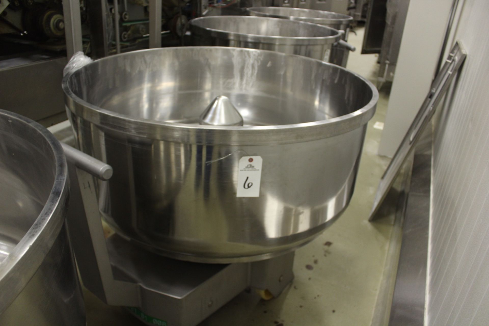 2009 San Cassiano Planetary Mixing Bowl, 400/500 Kg. Capacity, 47" I.D. X 21 1/2" D | Rig Fee: $385