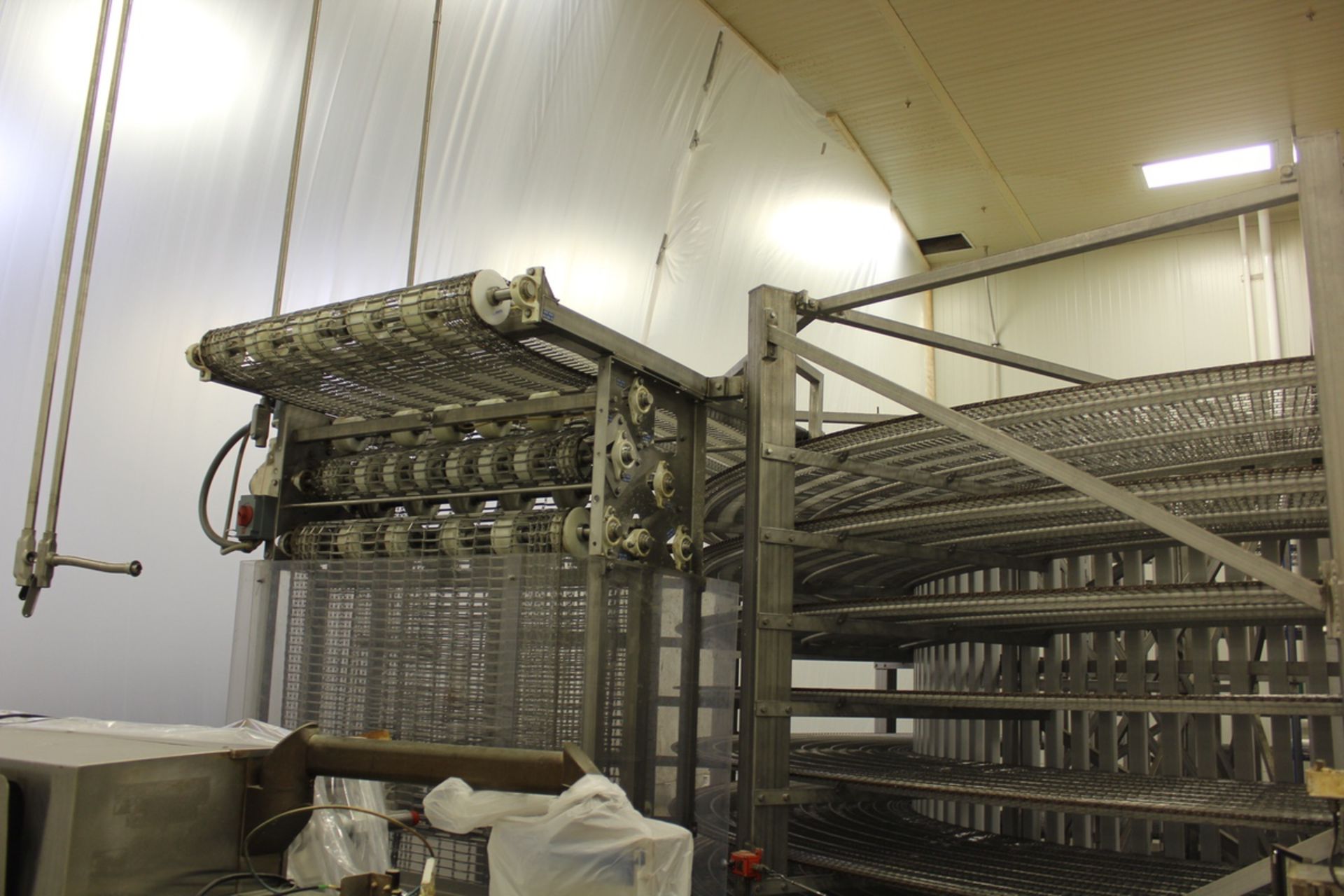 2015 Rebuilt I.J. White Cooling Spiral Conveyor, 50" Stainless Steel Mesh Belt, 7 | Rig Fee: $10500 - Image 8 of 12