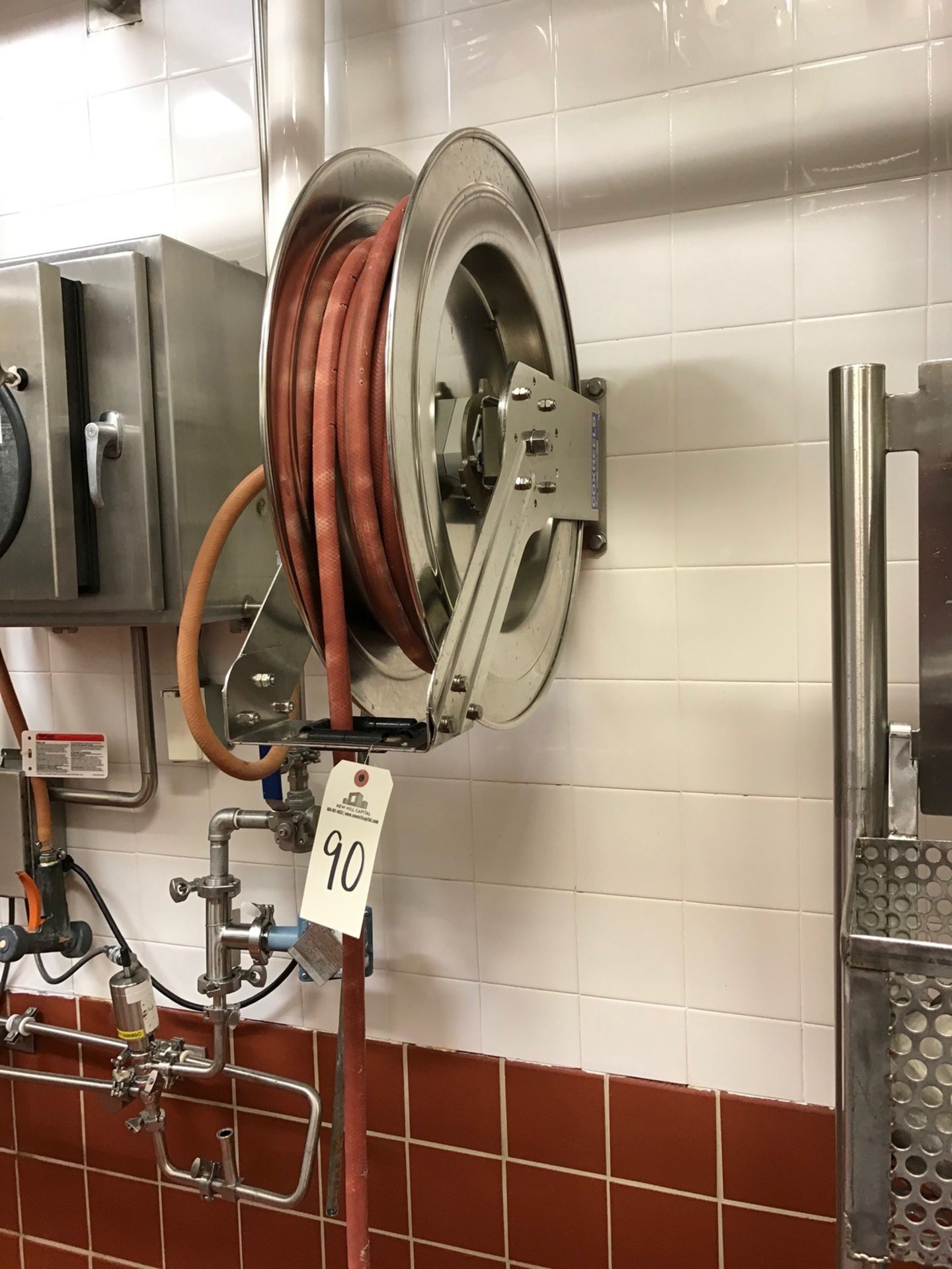 Coxreels Stainless Steel Hose Reel | Rig Fee: $100