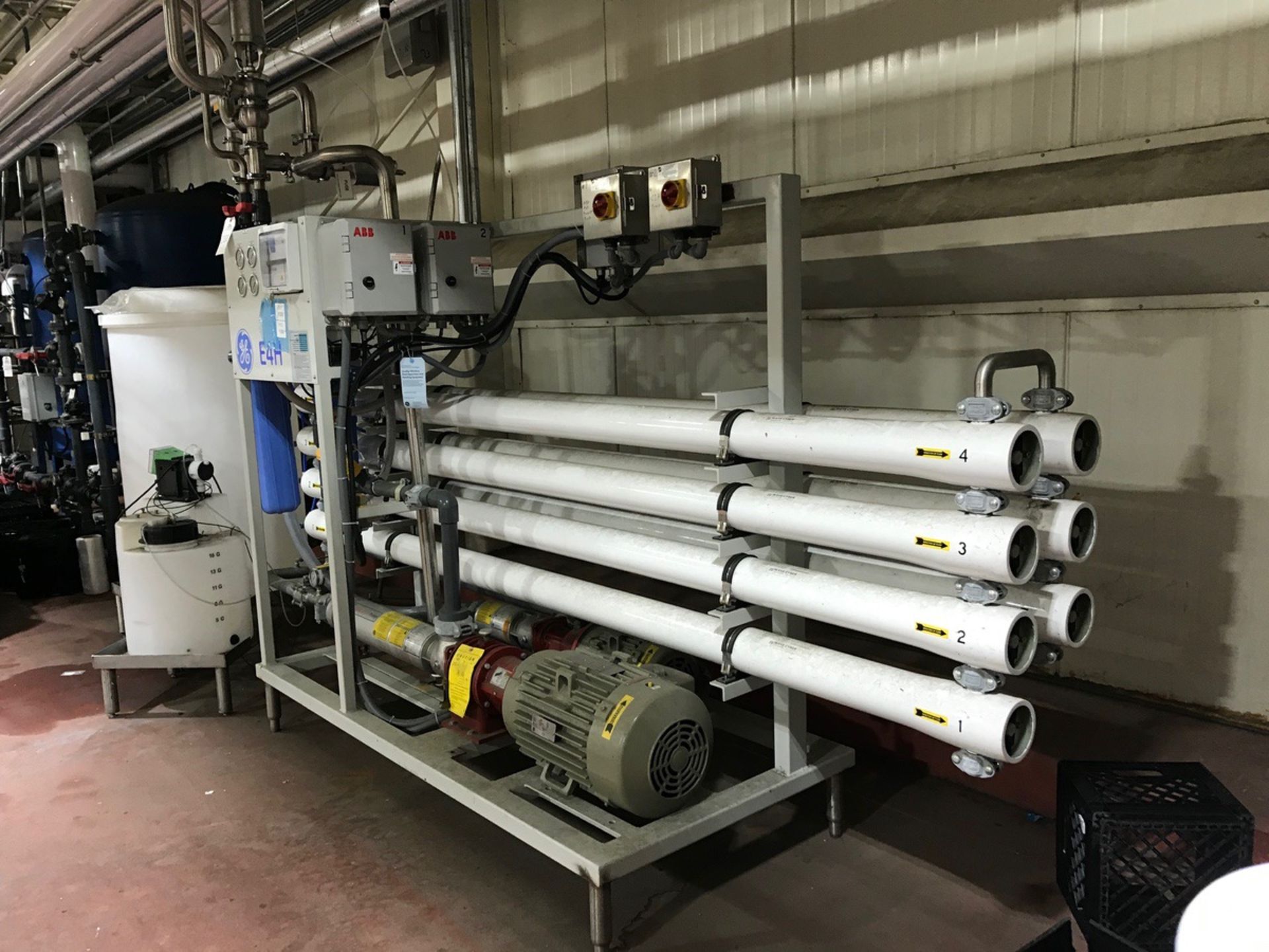 GE Reverse Osmosis (RO) System, Permeate Rate 77 DegF, Skid Mount | Subject to Bulk | Rig Fee: $1200