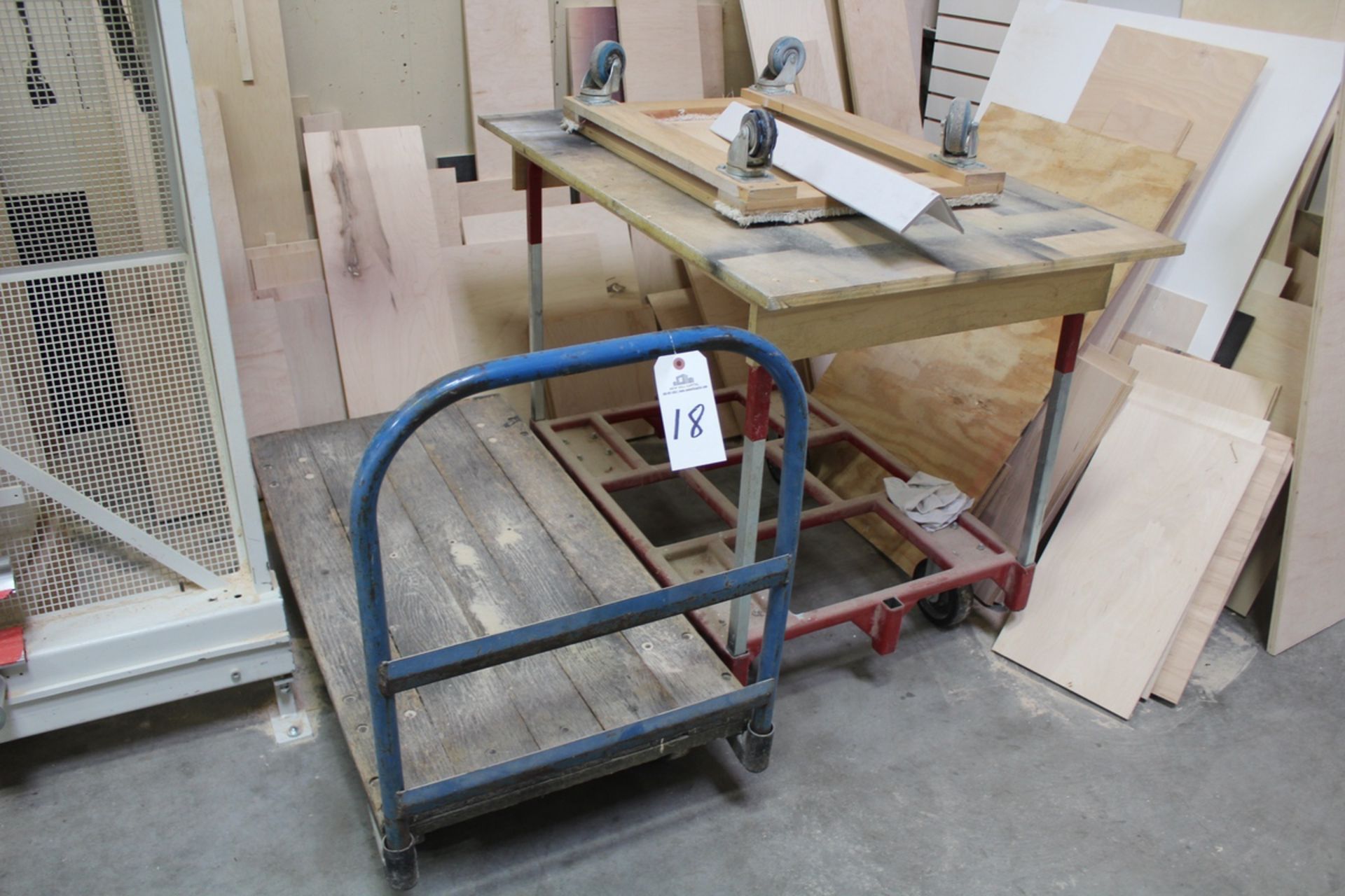 Lot of (2) Shop Carts | Rig Fee: Hand Carry or Contact Rigger