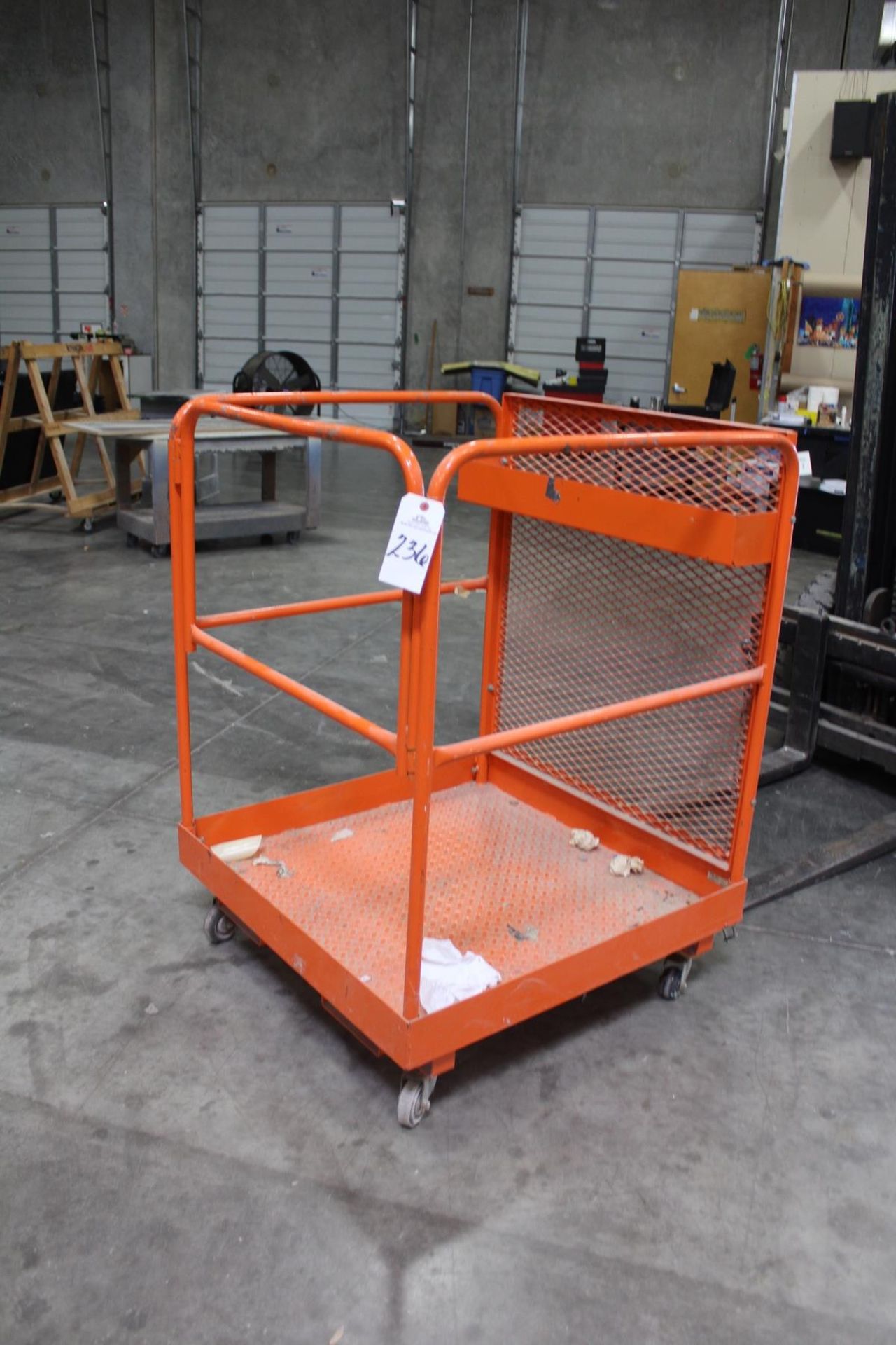 Forklift Safety Man Basket | Rig Fee: Hand Carry or Contact Rigger