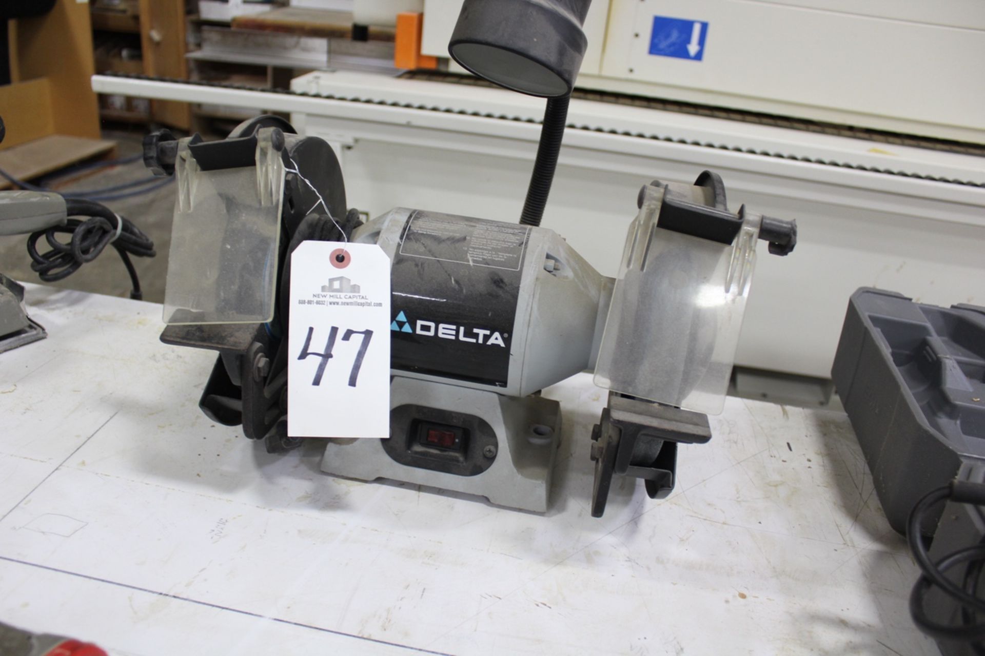 Delta Bench Grinder | Rig Fee: Hand Carry or Contact Rigger