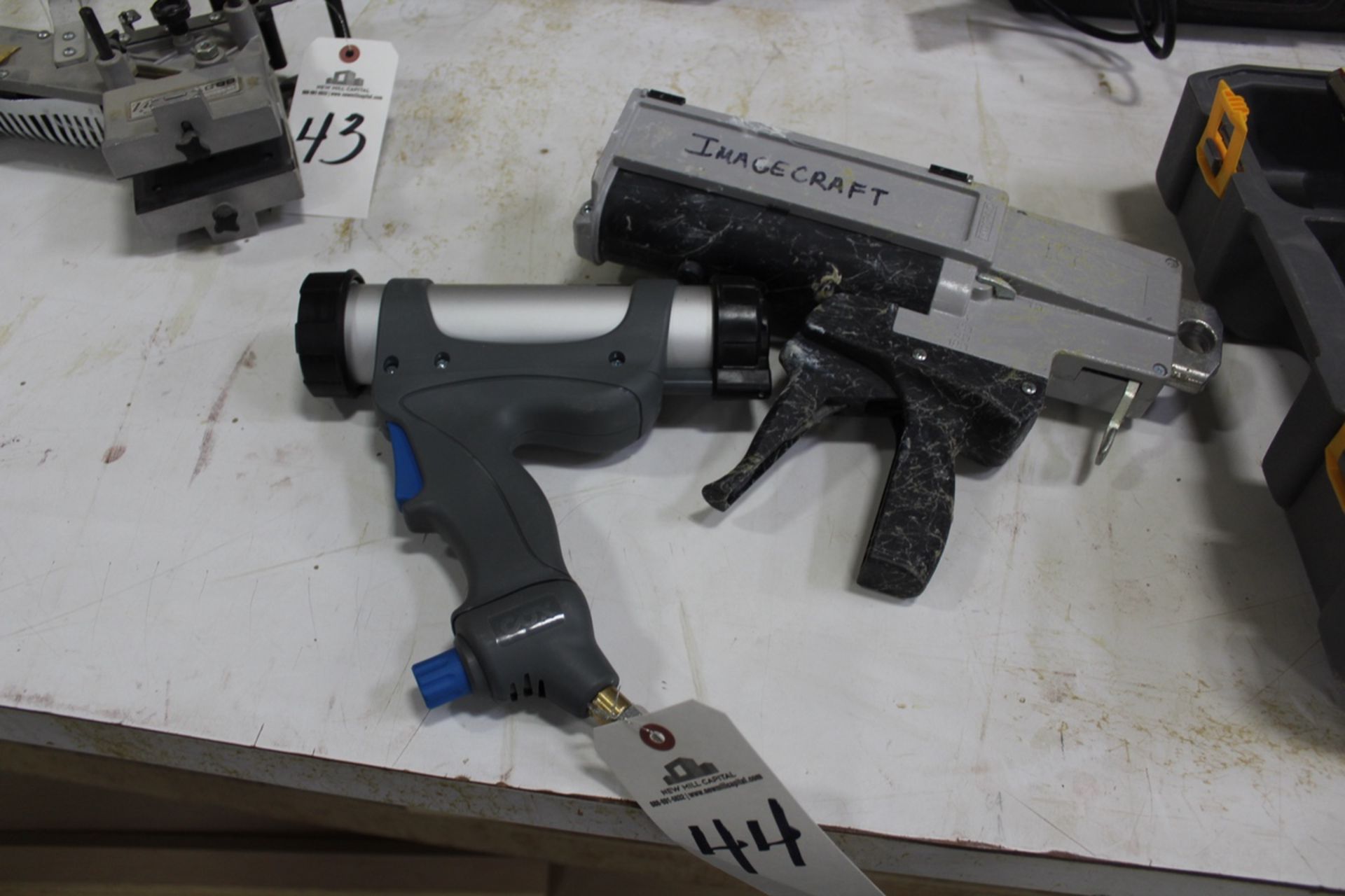 Pneumatic Caulk Gun, W/ Epoxy Gun | Rig Fee: Hand Carry or Contact Rigger