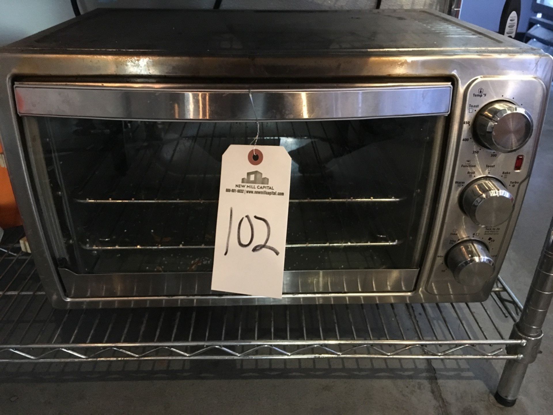 Oyster Toaster Oven | Rig Fee: $25 or HC