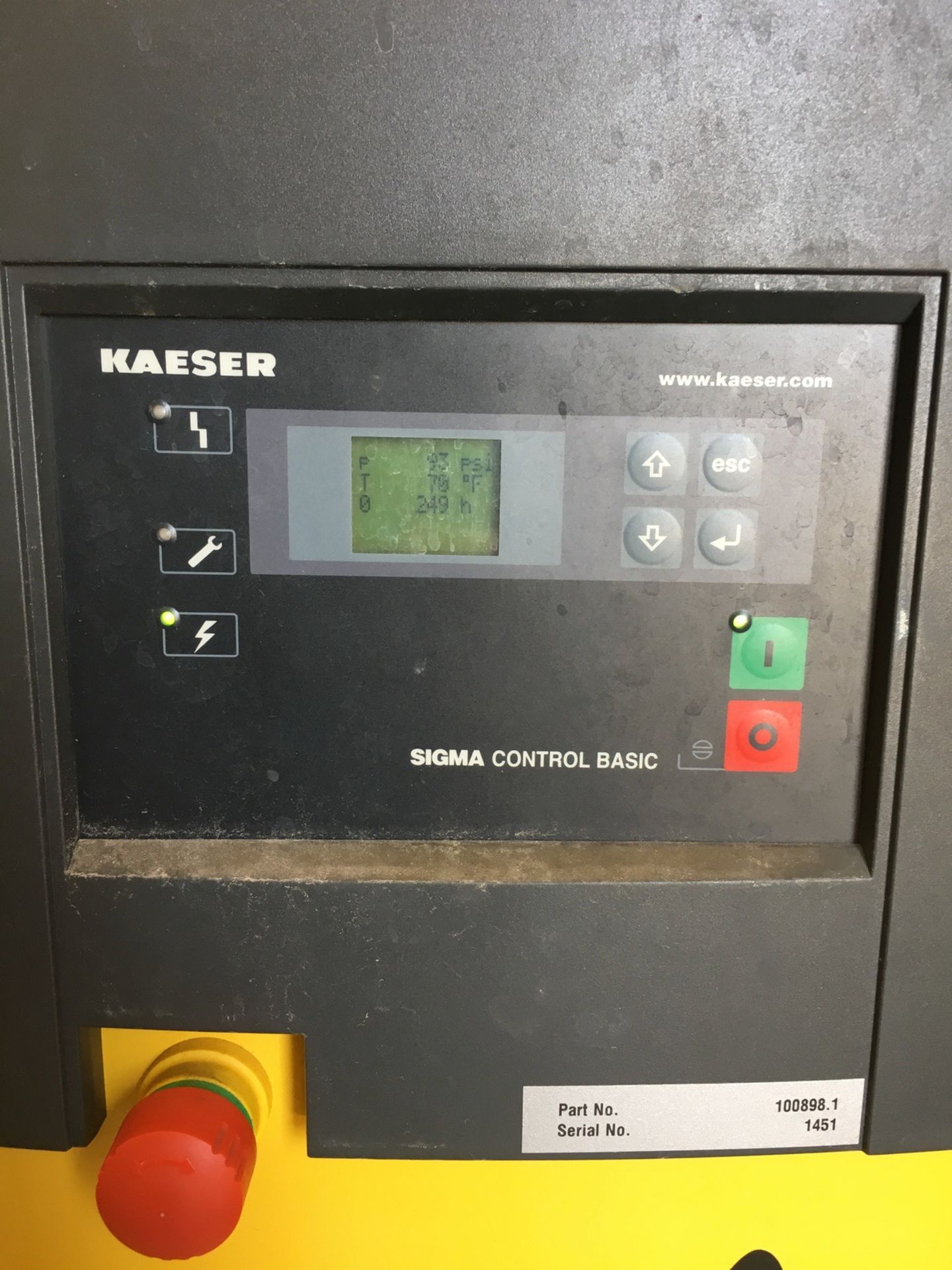 2015 Kaeser Aircenter SX5 Air Compressor, Sigma Control Basic, 2 | Subject to Bulk | Rig Fee: $175 - Image 2 of 6