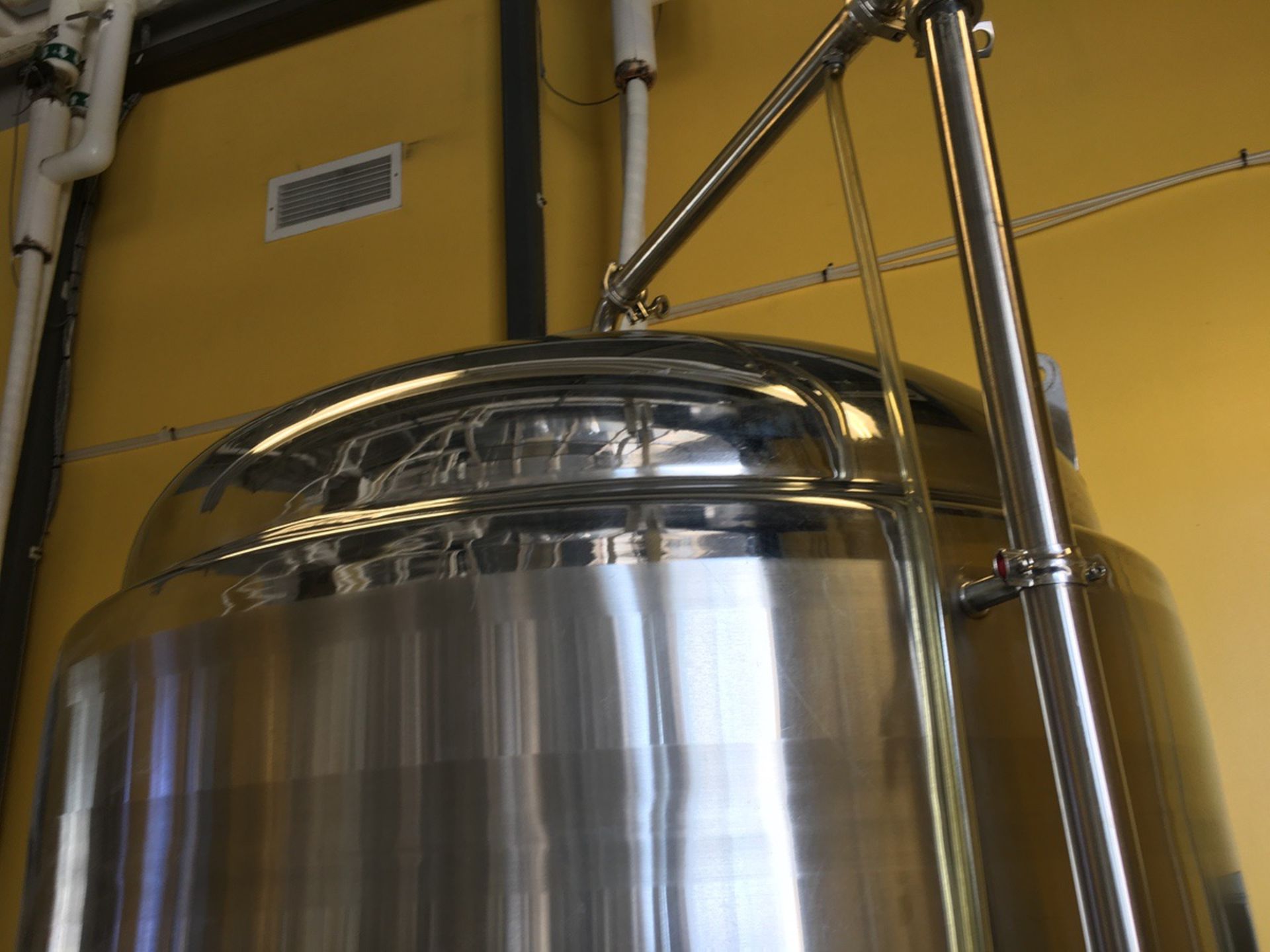 2015 Stout 14 BBL Brite Tank, Stainless Steel, Glycol Jacketed, | Subject to Bulk | Rig Fee: $425 - Image 6 of 8