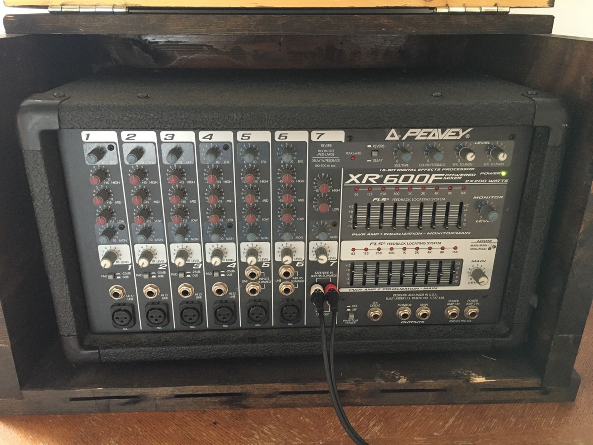 Peavey XR 600F PA System, (2) JBL Speakers | Rig Fee: $75