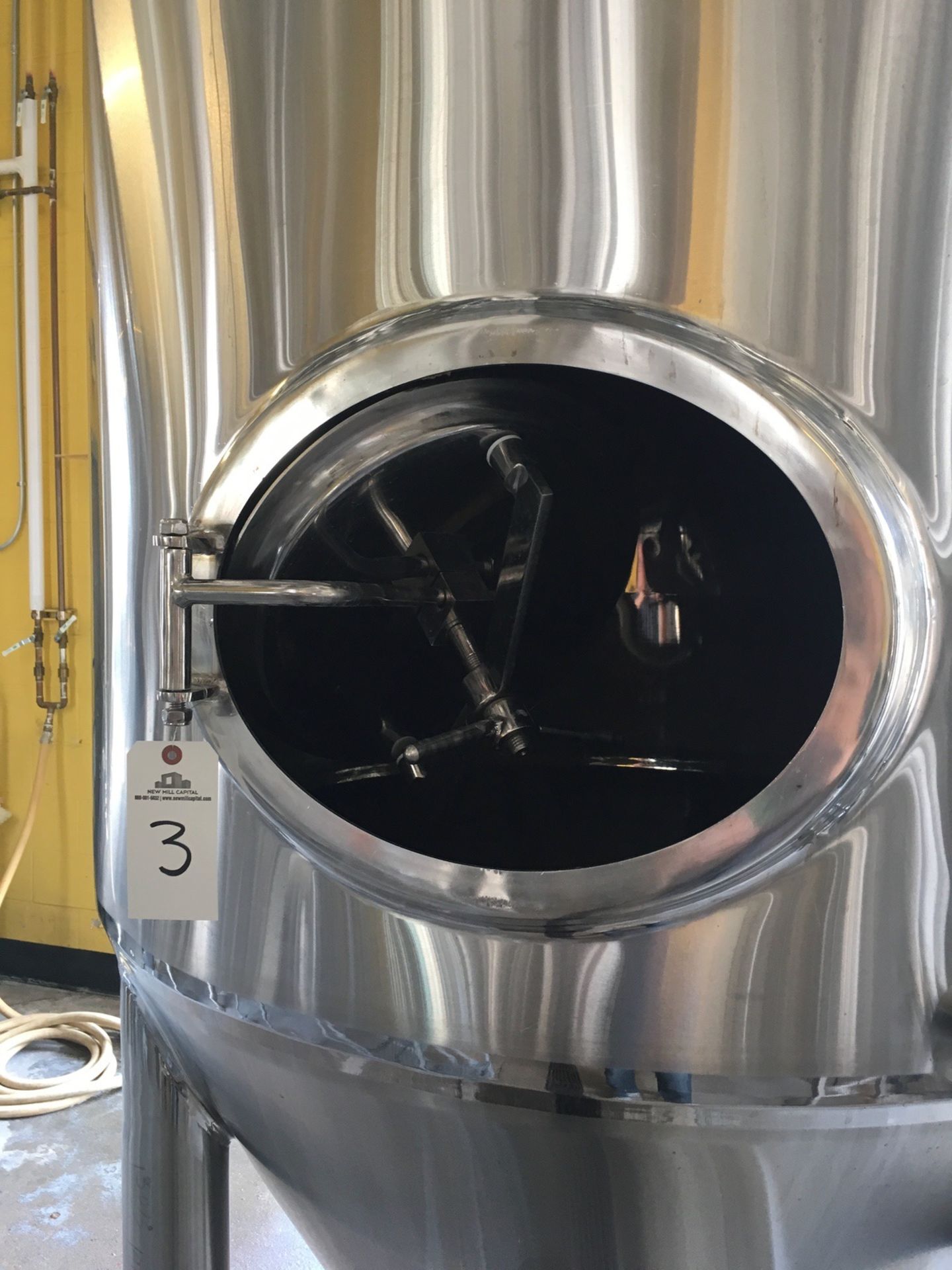 2015 Stout 14 BBL Fermentation Vessel, Stainless Steel, Glycol J | Subject to Bulk | Rig Fee: $350 - Image 4 of 9
