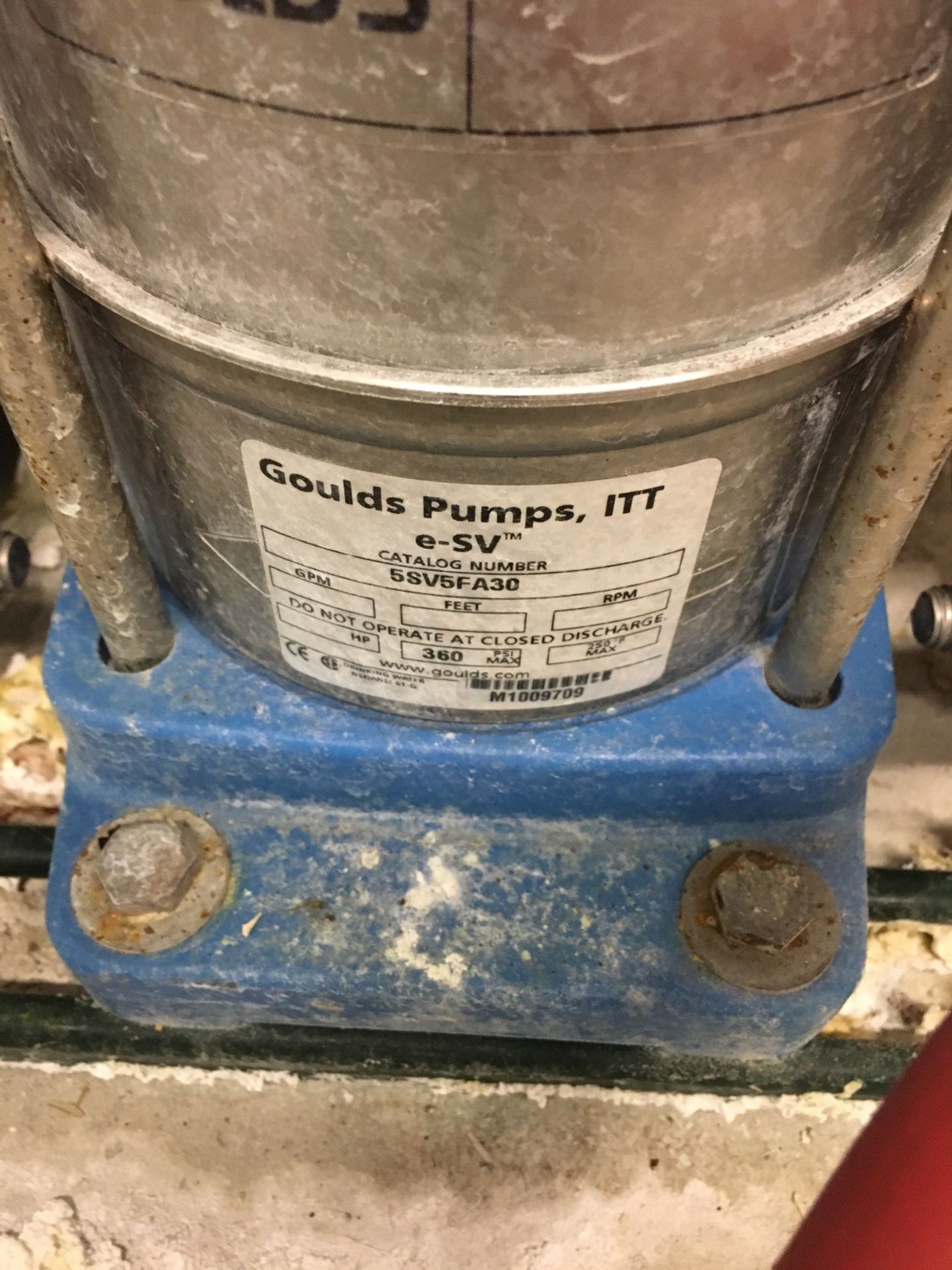 Dual Tank CIP System, Goulds eSV inline Pump, Control Panel | Subject to Bulk | Rig Fee: $300 - Image 9 of 13