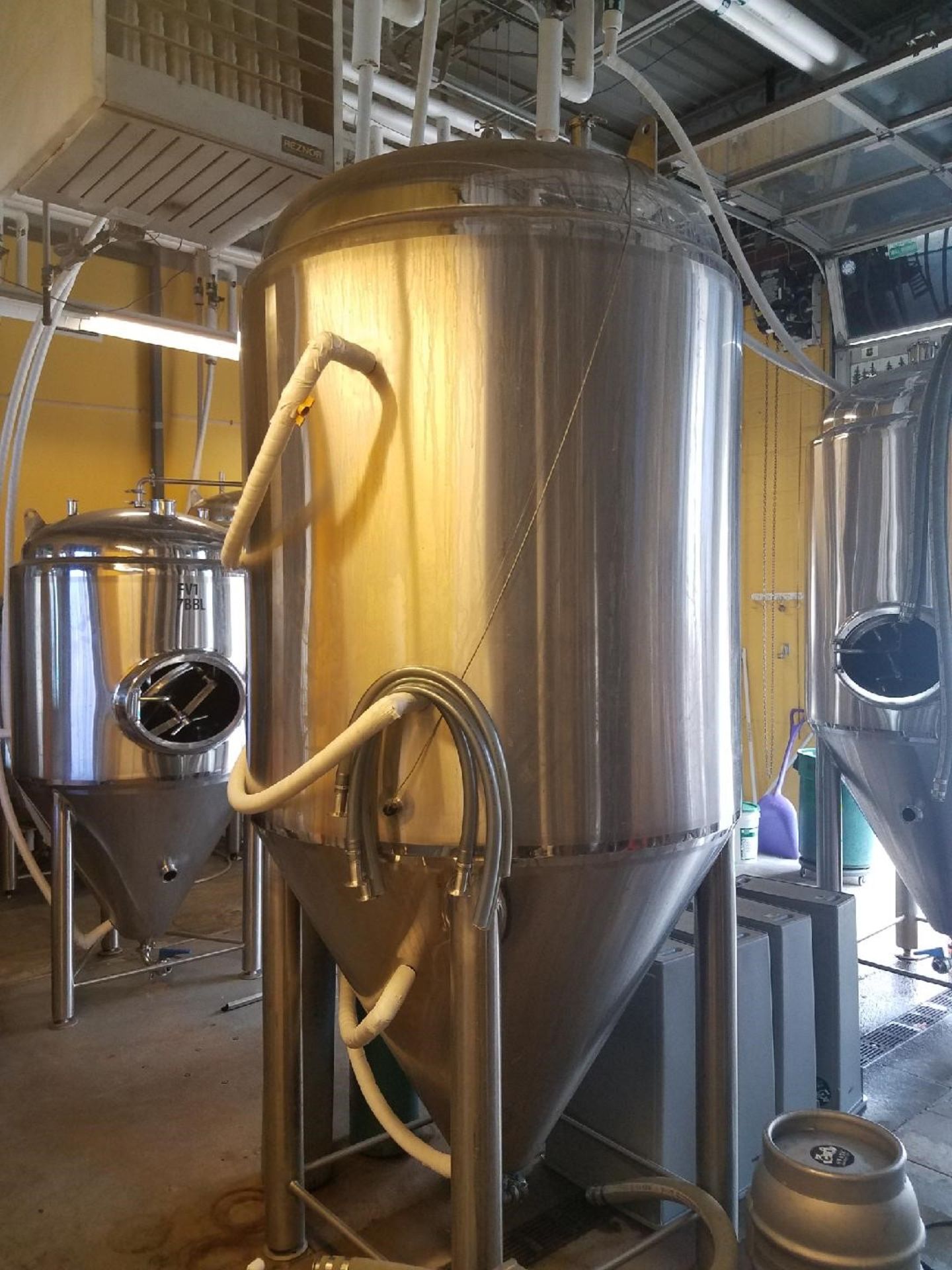 INFO ONLY - See Piecemeal and Bulk Items Lots 0A - 119: 7 BBL Steam Brewhouse Package with HLT, etc - Image 5 of 22