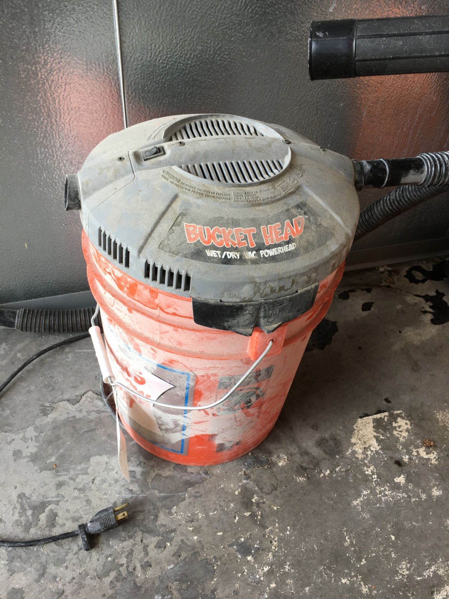 Bucket Head Wet/Dry Vac Powerhead | Rig Fee: $25 or HC