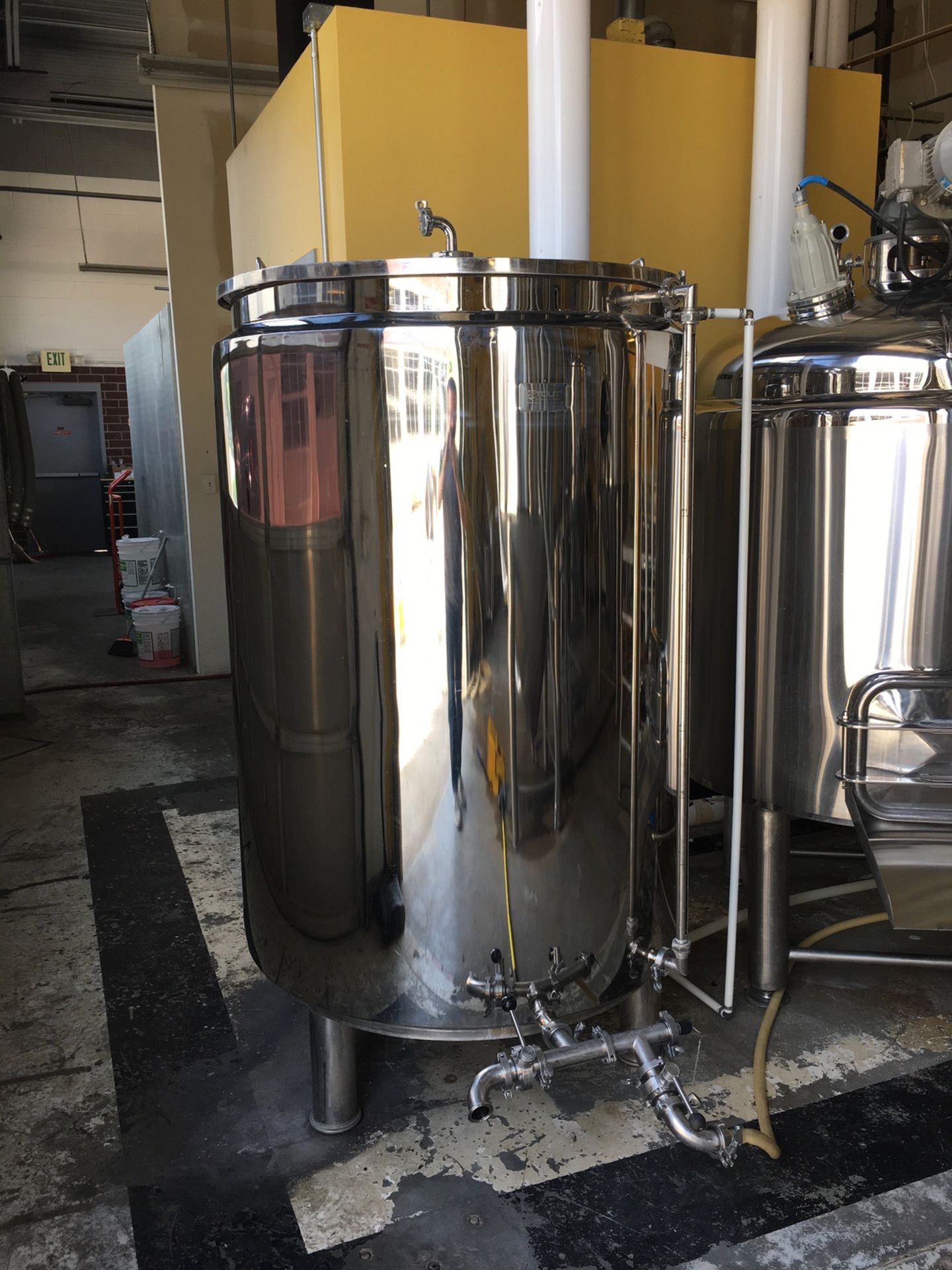 2015 Stout 7 BBL Brewhouse, Steam Jacketed Kettle, Combination M | Subject to Bulk | Rig Fee: $2200 - Image 7 of 41