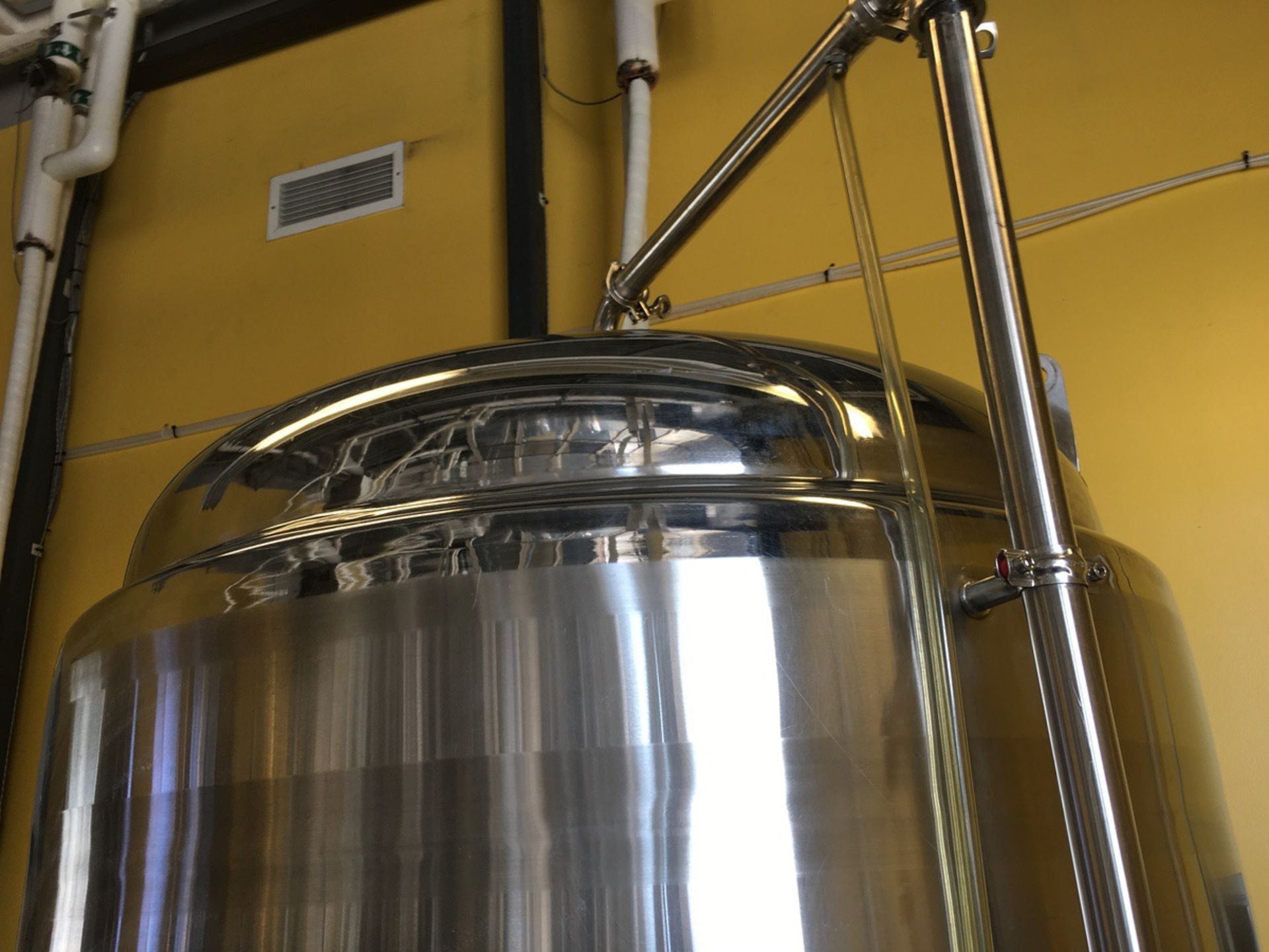 2015 Stout 14 BBL Brite Tank, Stainless Steel, Glycol Jacketed, | Subject to Bulk | Rig Fee: $425 - Image 5 of 8