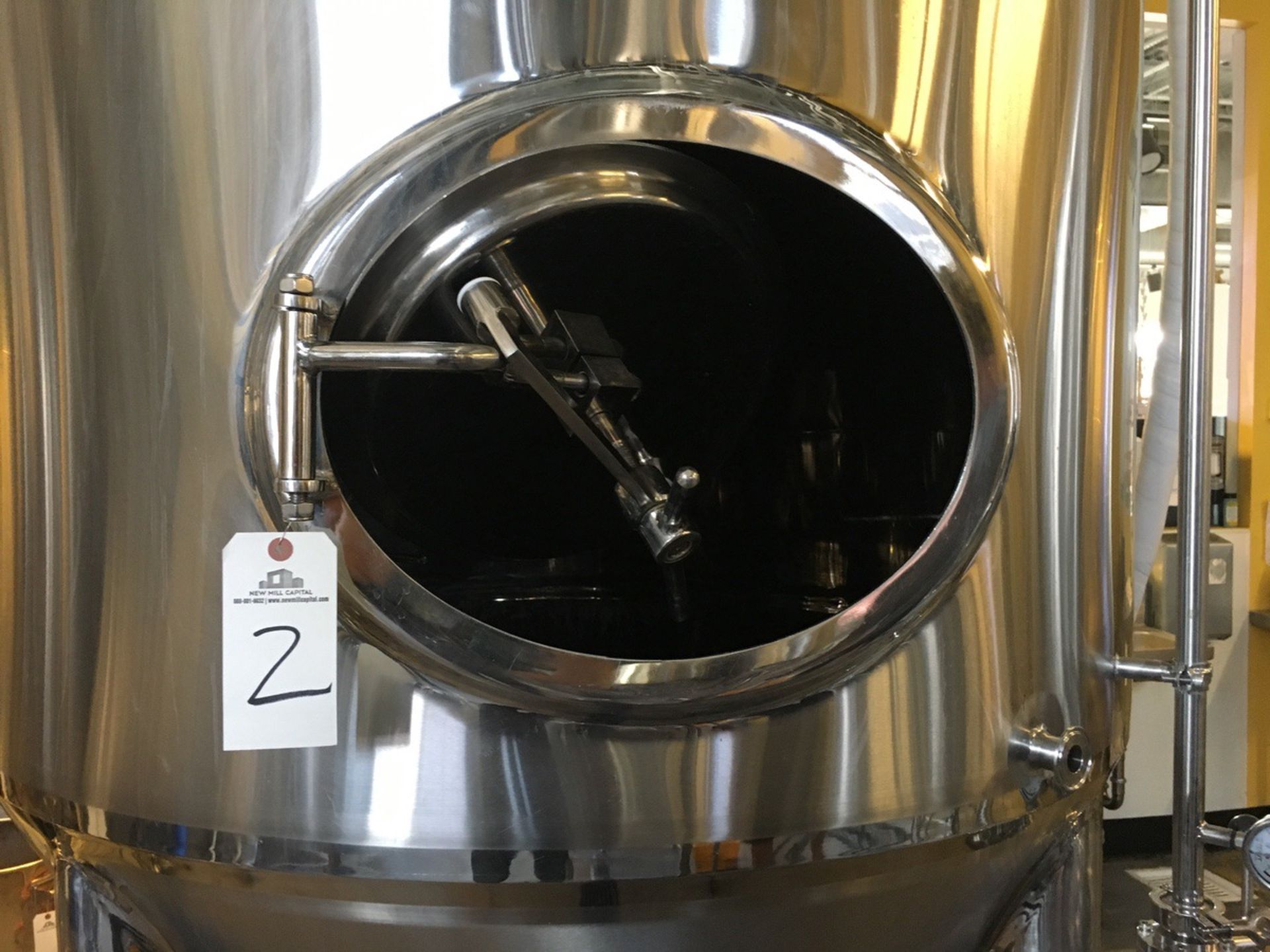 2015 Stout 14 BBL Fermentation Vessel, Stainless Steel, Glycol J | Subject to Bulk | Rig Fee: $350 - Image 3 of 9