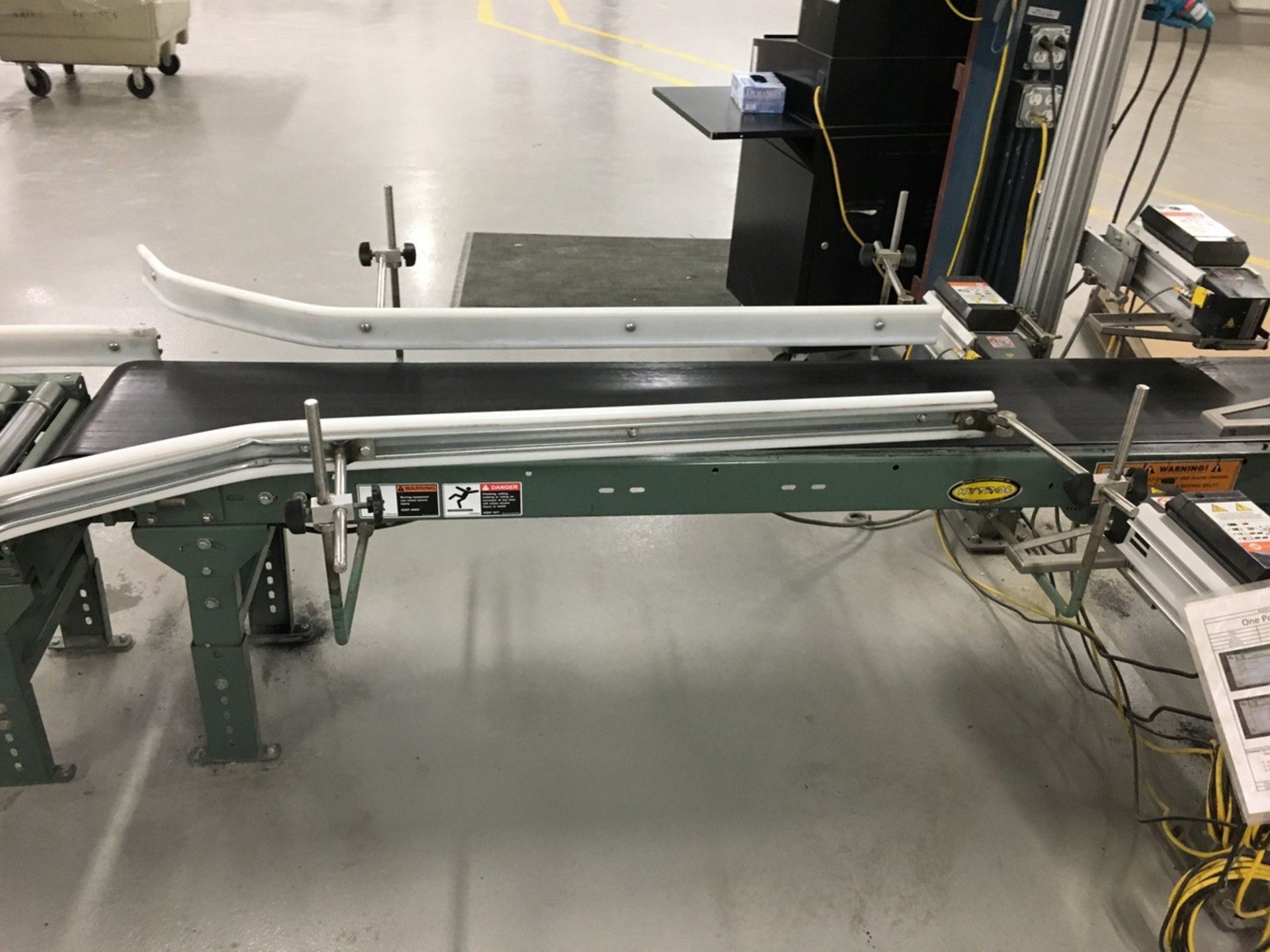 2013 (2) Hytrol Powered Belt Conveyors, 14in W Belt, 10ft Length and 6 | Insp by Appt | Rig Fee: 125