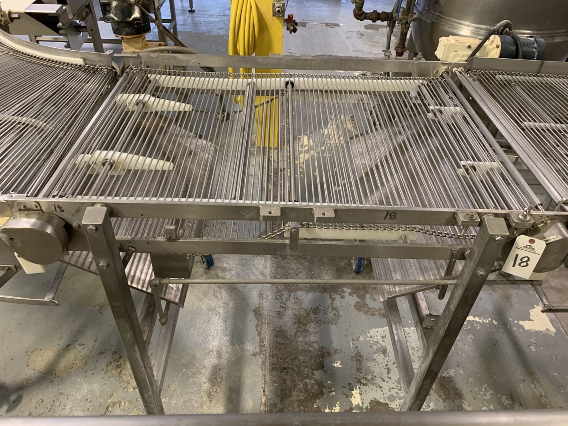 Stainless Steel Frame Stainless Conveyor, 36" x 55" Belt | Rig Fee: 100