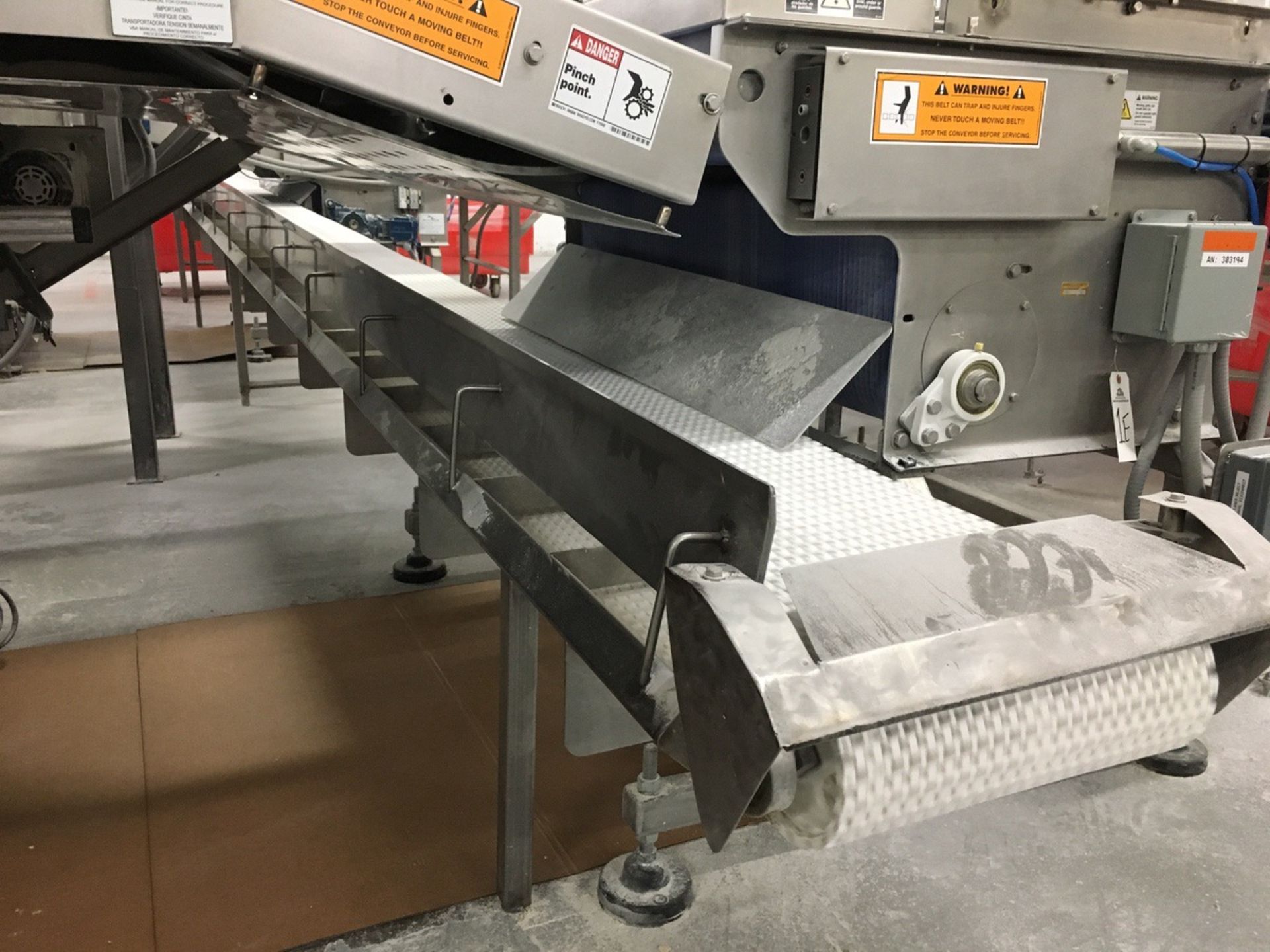 2013 SpanTech Conveyor for Product Reject, 15.5in Belt x 26ft OAL | Insp by Appt | Rig Fee: 250