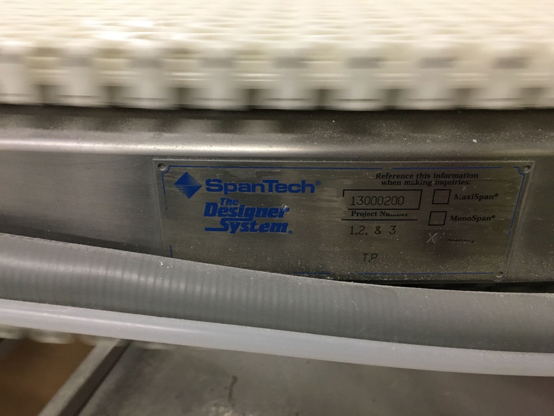 2013 S-Curve SpanTech Conveyor, (2) 90Deg Turns, 42in Wide Belt, Stain | Insp by Appt | Rig Fee: 150 - Image 8 of 10