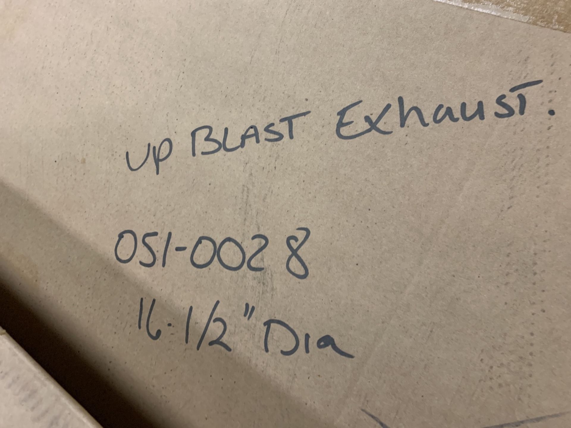 16 1/2" Diameter Upblast Exhaust - New in Box | Rig Fee: 25 - Image 2 of 2